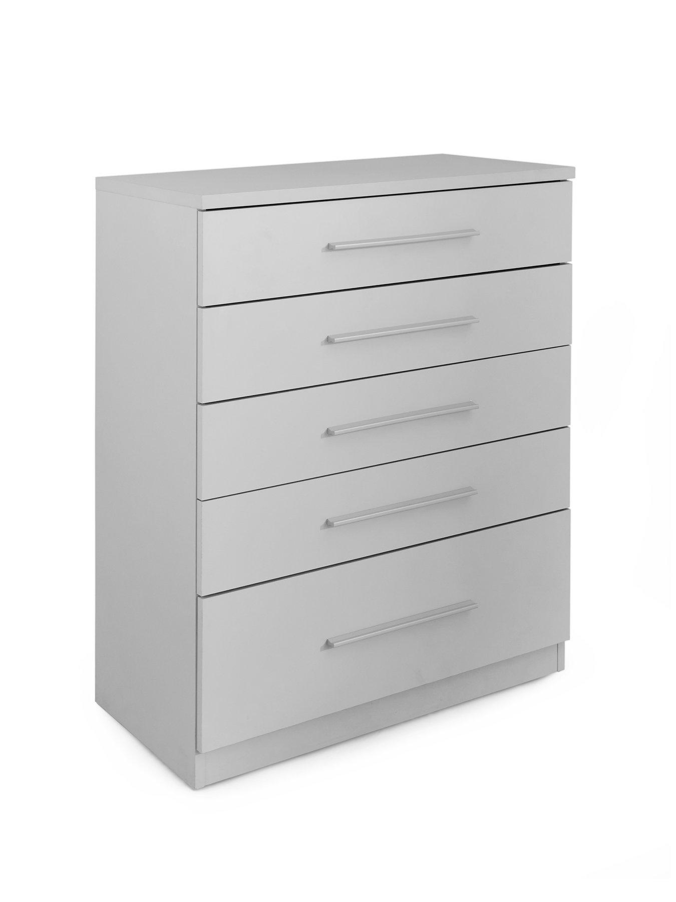 Image 4 of 7 of The Very Collection Murcia Pack 1 (2 Drw, 5 Drw, 3 Dr Robe)
