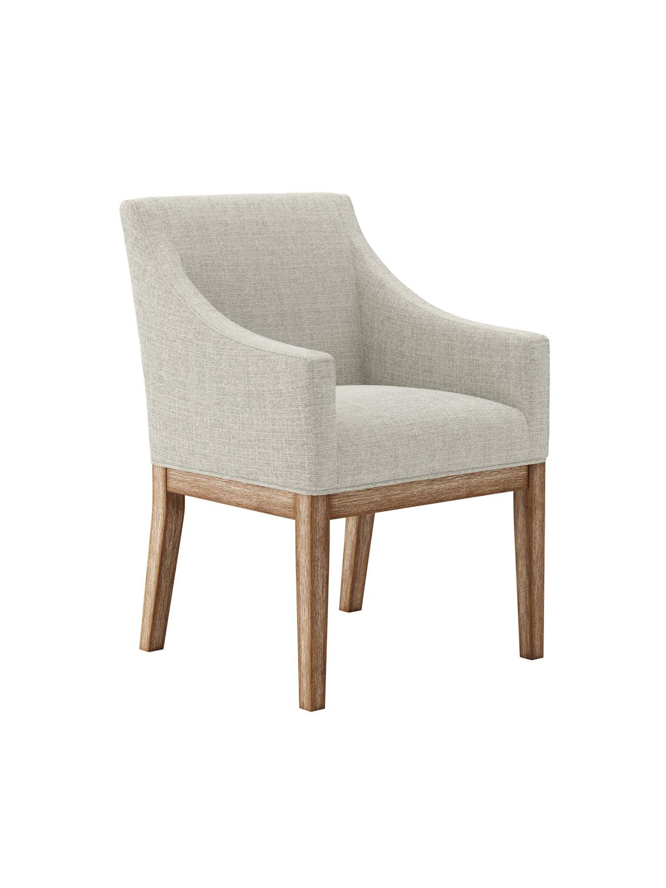 Image 3 of 6 of LPD Home Piper Brushed Wood Dining Chair