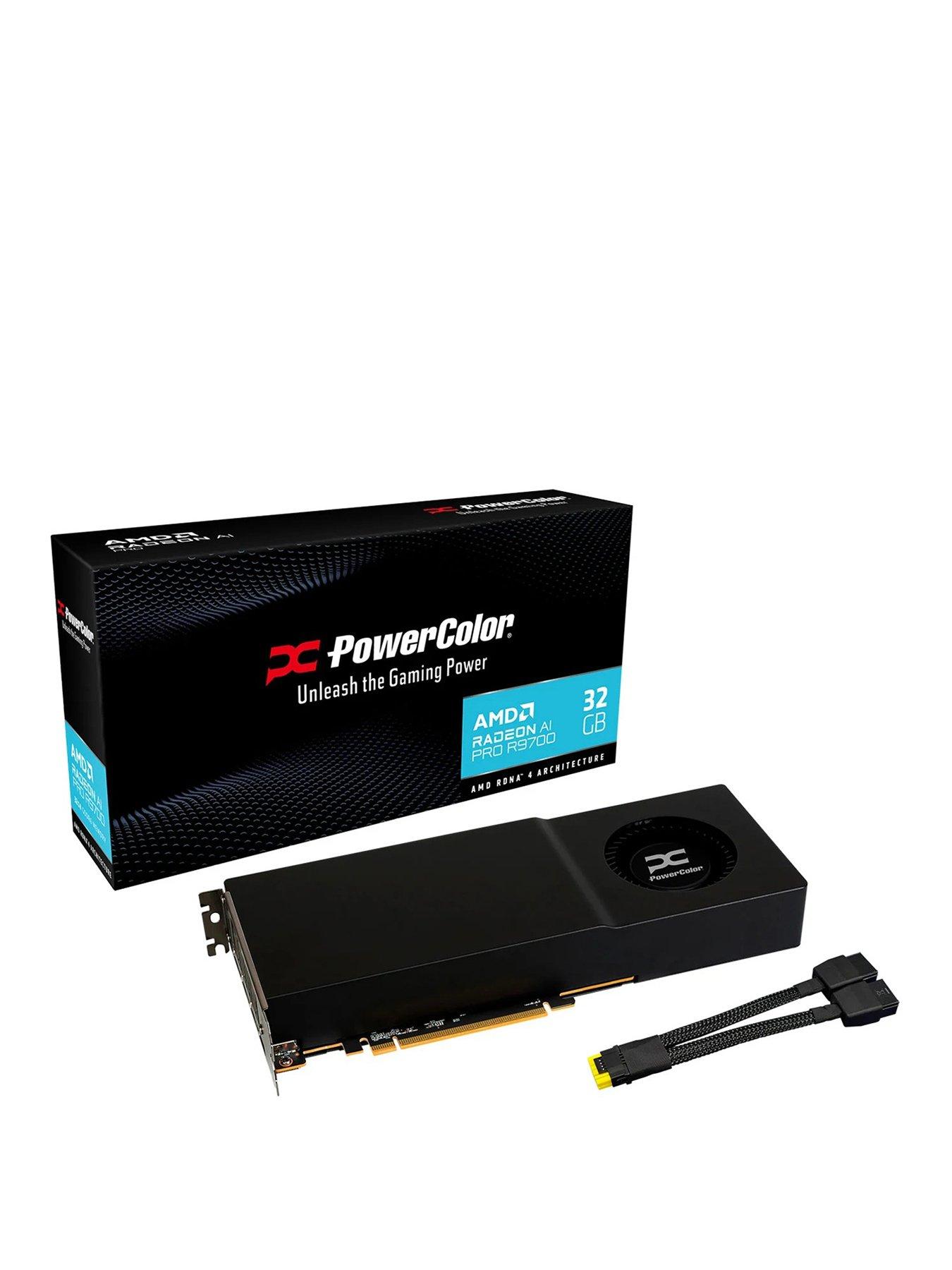 PowerColor Radeon AI PRO R9700 32GB GDDR6 Pro Graphics Card