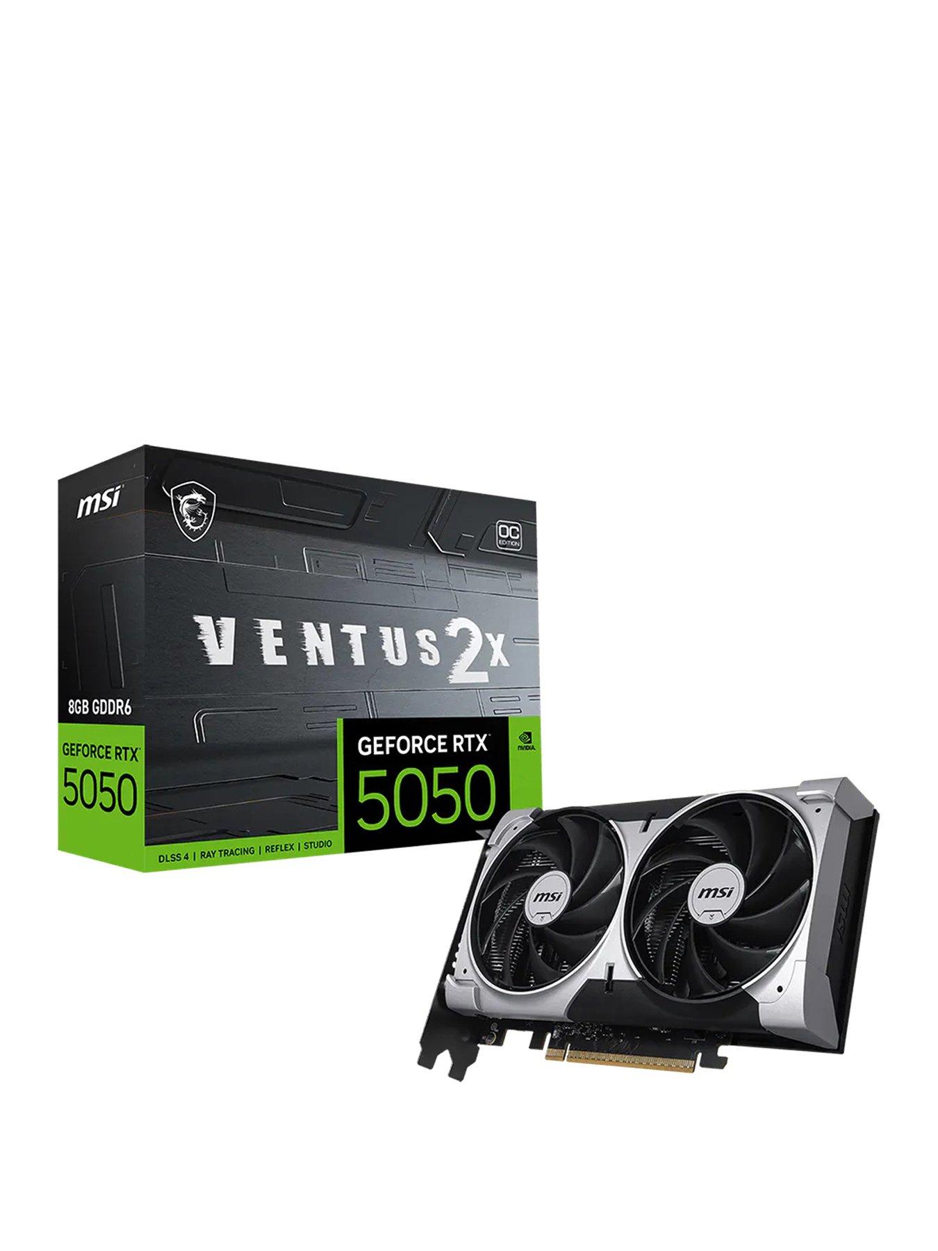 Image 1 of 5 of MSI GeForce RTX 5050 8G Ventus 2X OC Graphics Card