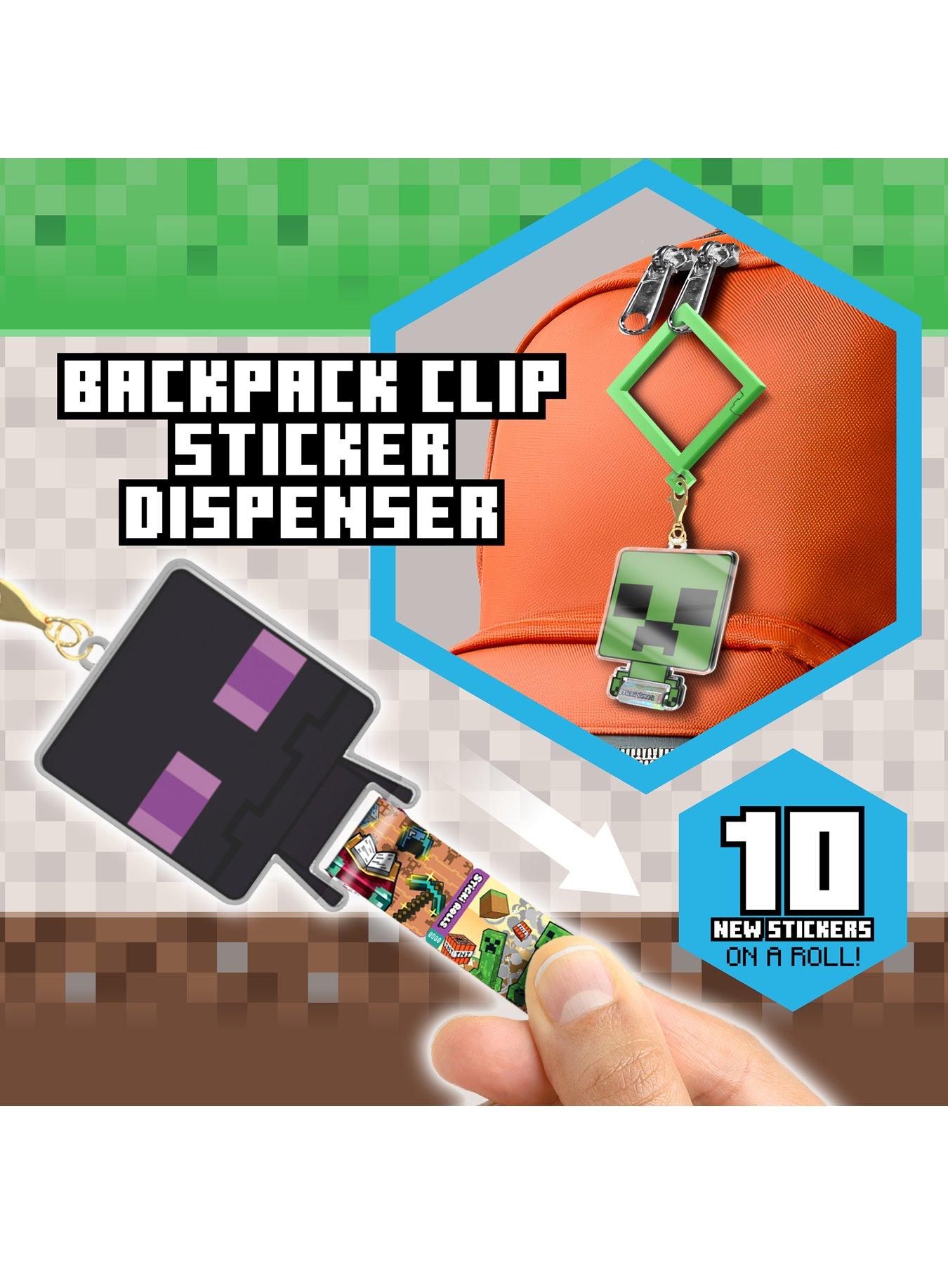 Image 4 of 7 of Sticki Rolls Minecraft Backpack Clip