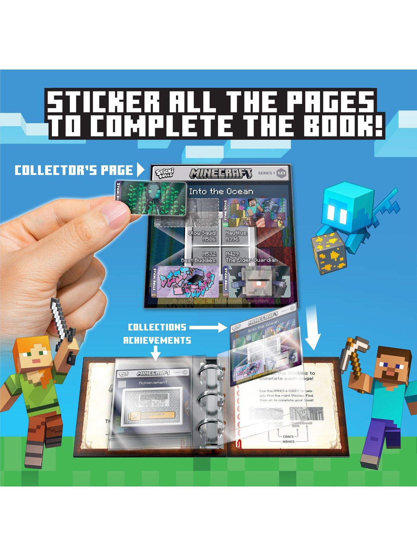 Image 4 of 6 of Sticki Rolls Minecraft Collectors Book