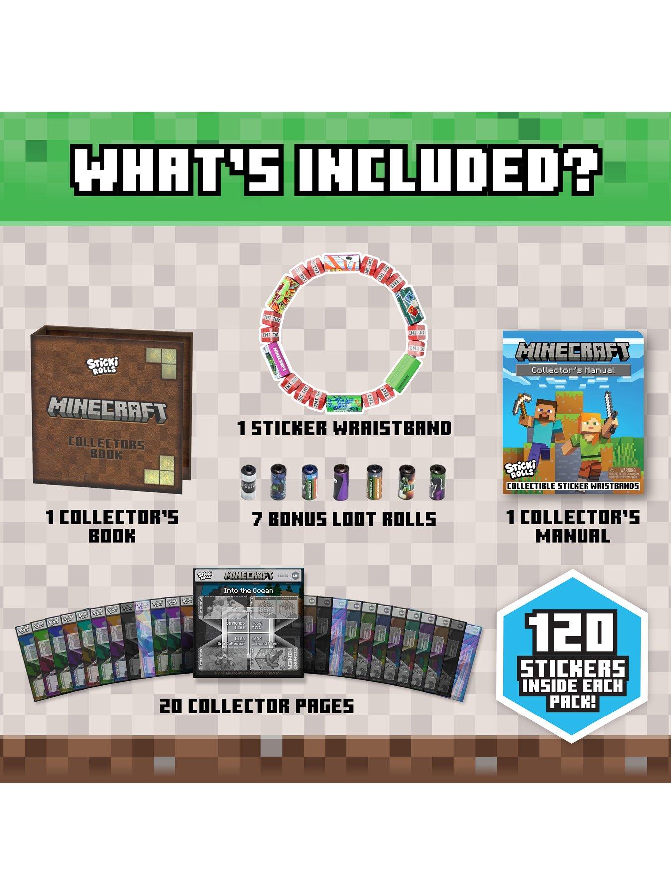 Image 5 of 6 of Sticki Rolls Minecraft Collectors Book