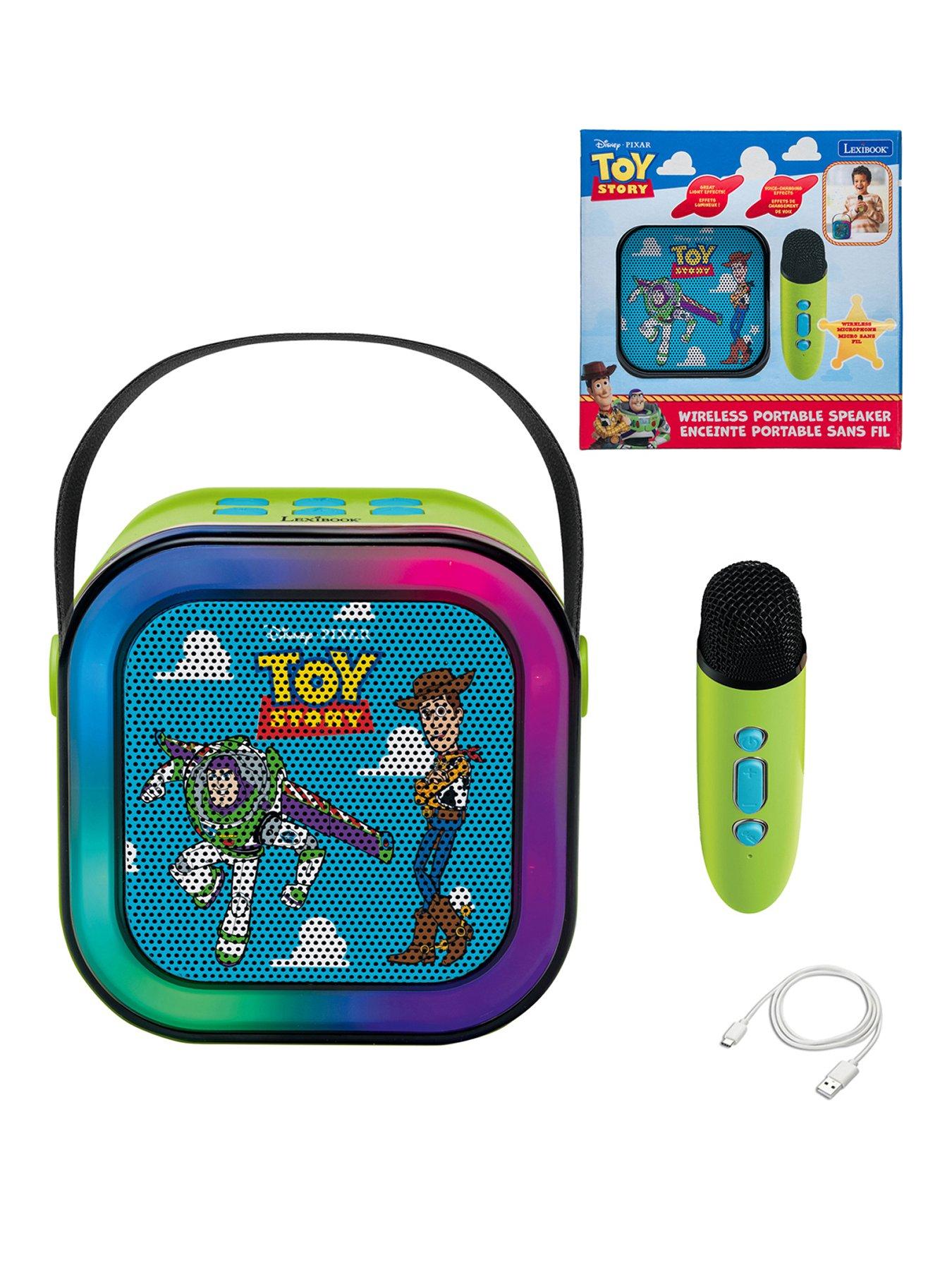 Image 1 of 7 of Toy Story Mini Bluetooth Karaoke 2 Mics- Toy Story