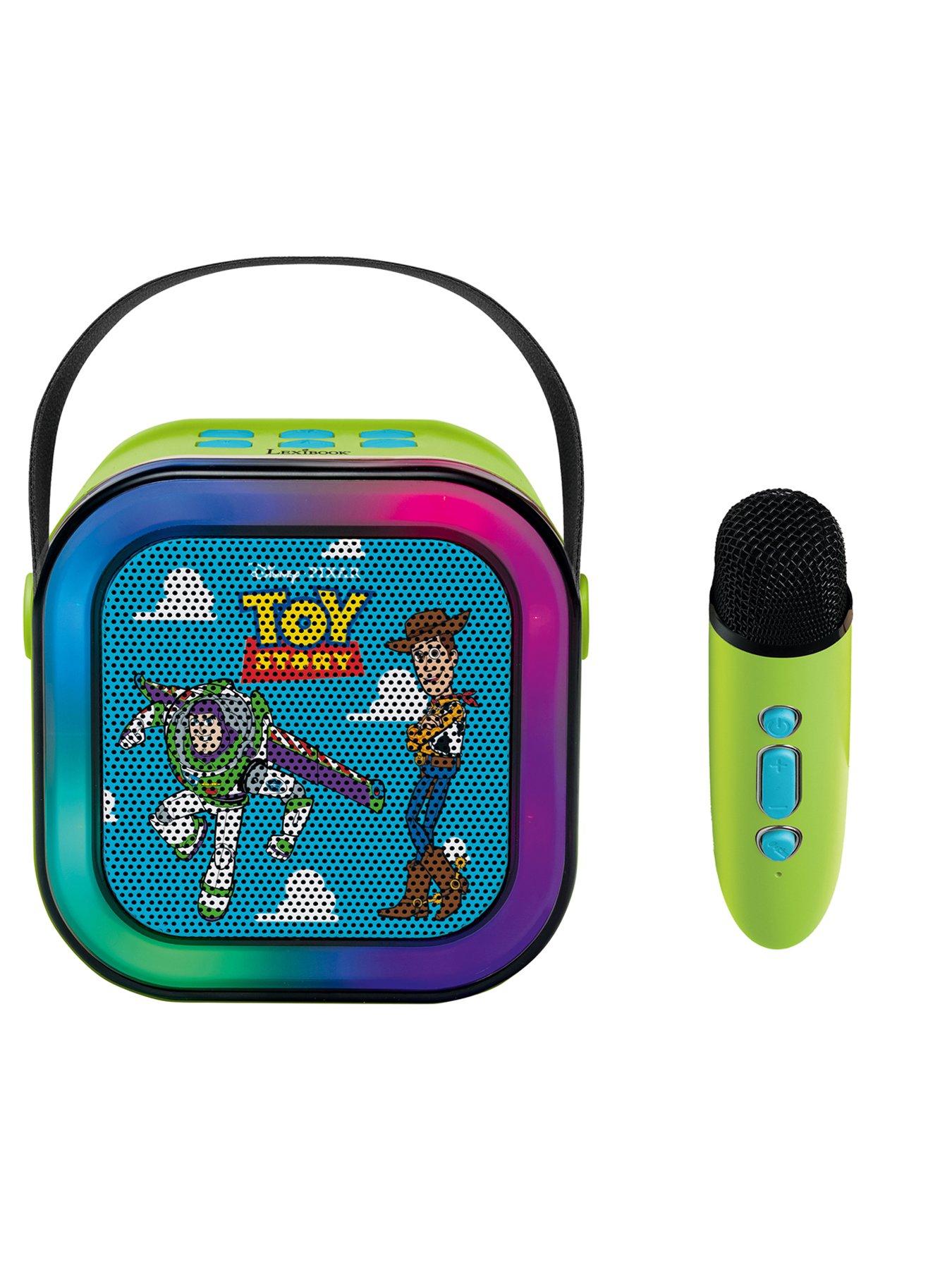 Image 2 of 7 of Toy Story Mini Bluetooth Karaoke 2 Mics- Toy Story