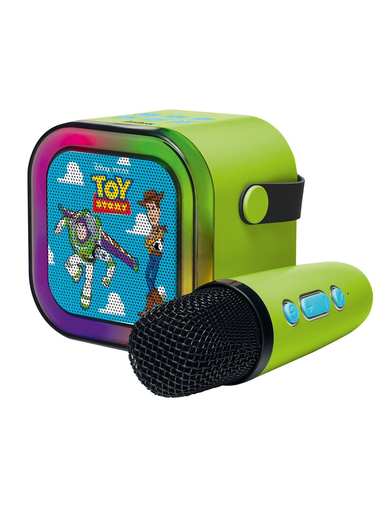 Image 3 of 7 of Toy Story Mini Bluetooth Karaoke 2 Mics- Toy Story