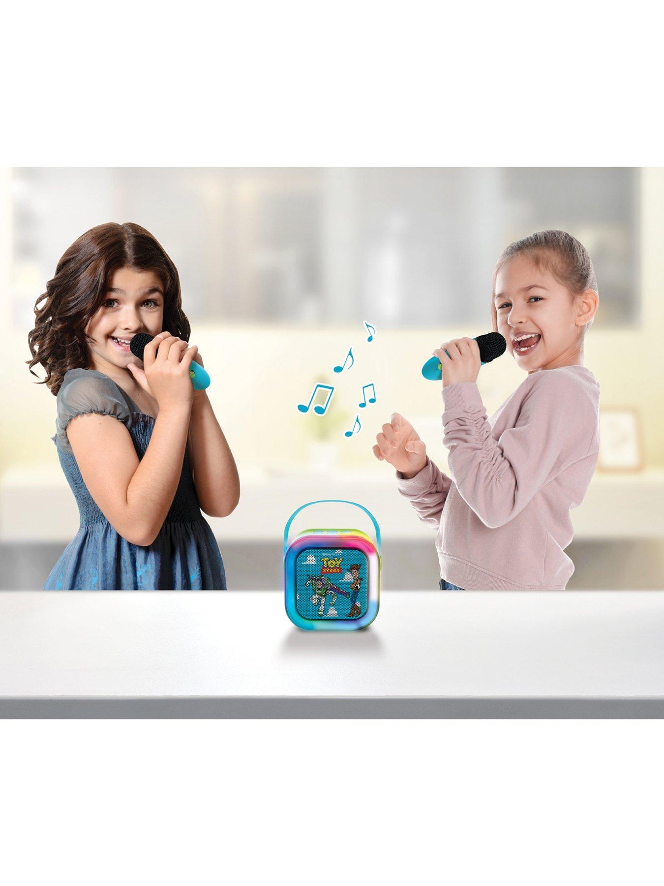 Image 7 of 7 of Toy Story Mini Bluetooth Karaoke 2 Mics- Toy Story