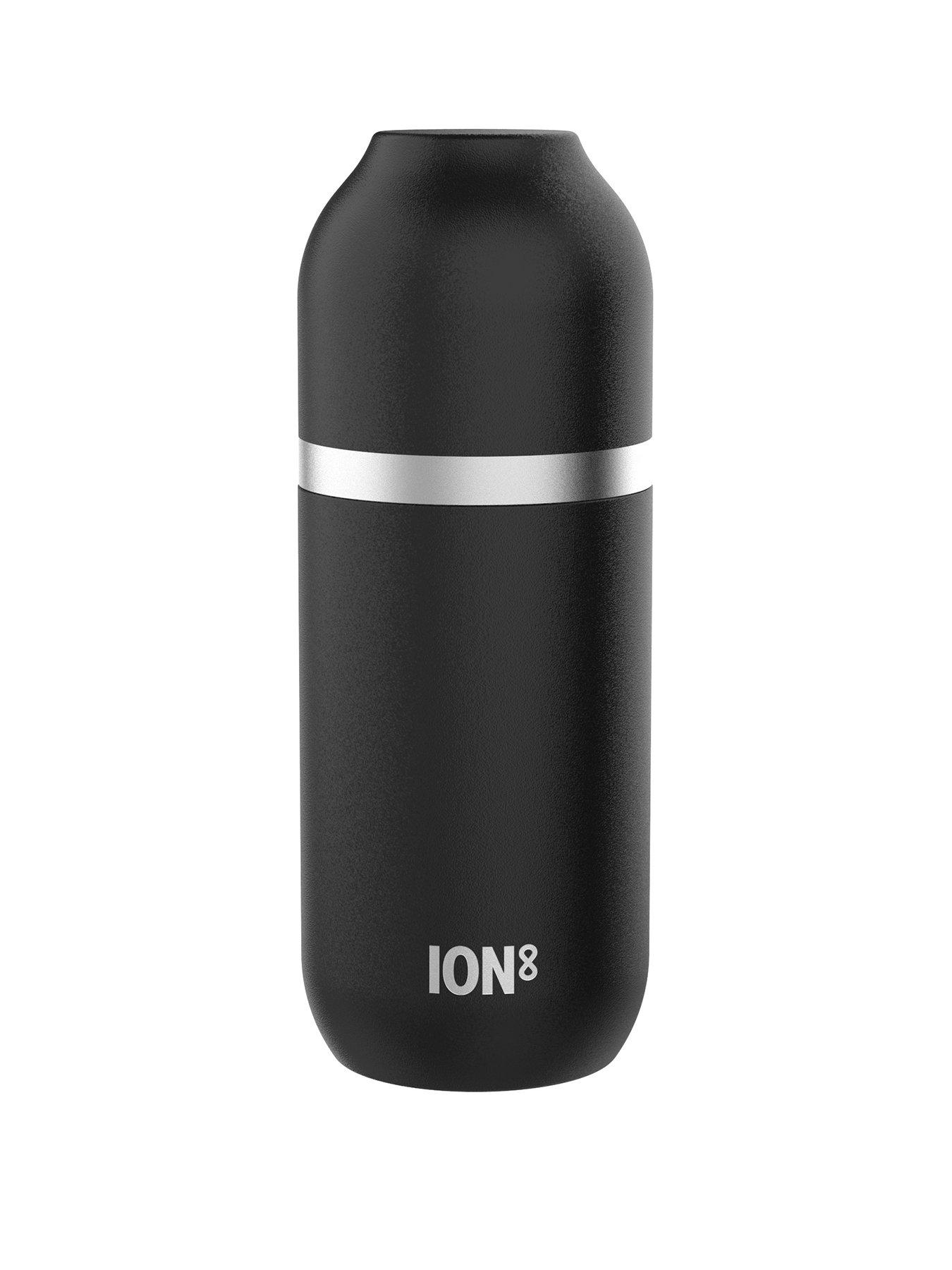 Image 2 of 7 of Ion8 Luma Flask &amp; Mug, Vacuum Insulated, Black, 700ml (24oz)