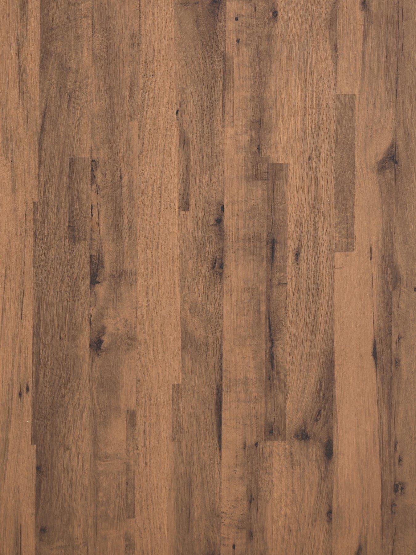 Image 7 of 7 of The Very Collection Harlem Mid Oak Round Dining Table - FSC&reg; Certified