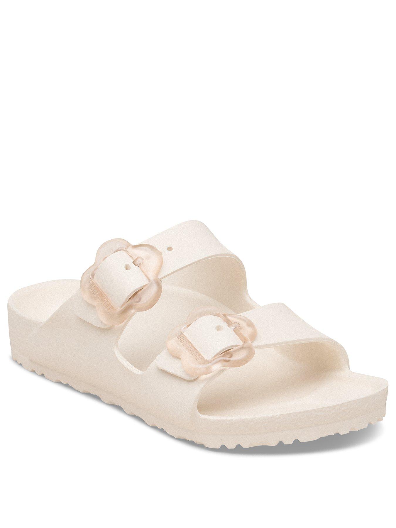 Image 2 of 3 of Birkenstock Arizona Flower EVA Kids - Eggshell