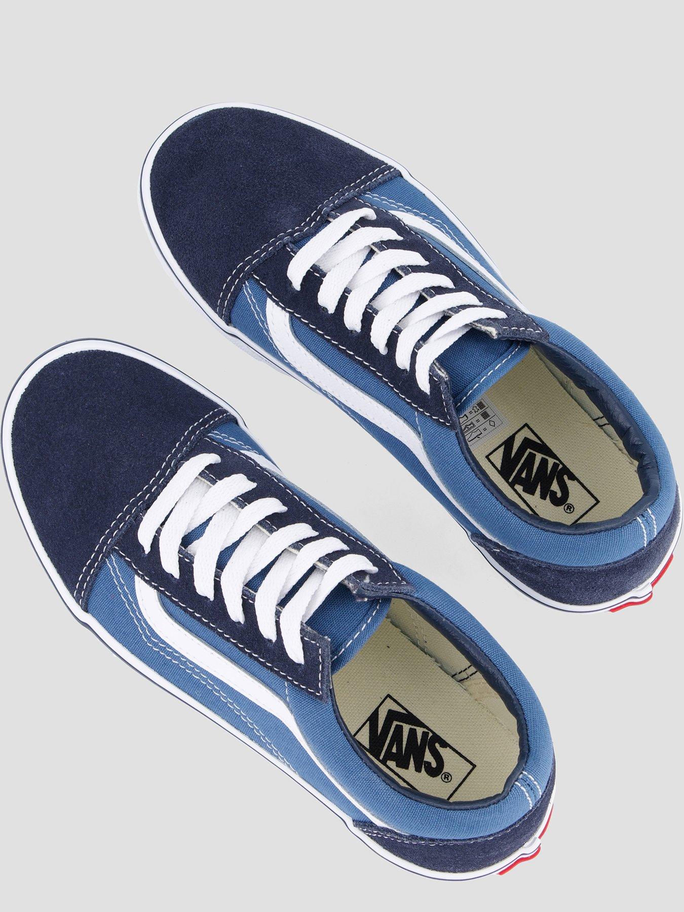 Image 3 of 7 of Vans Junior Old Skool Trainer - Blue