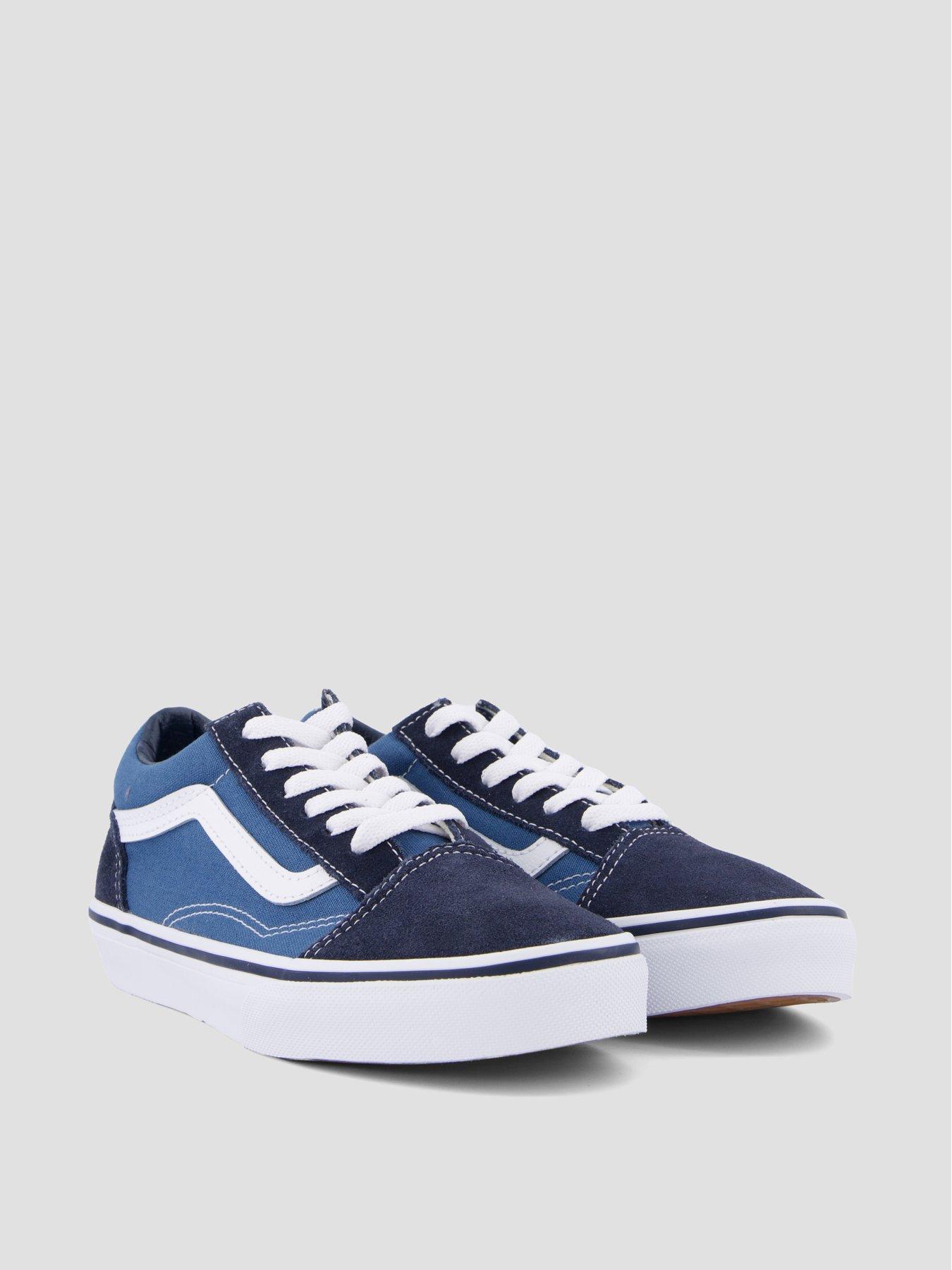 Image 6 of 7 of Vans Junior Old Skool Trainer - Blue