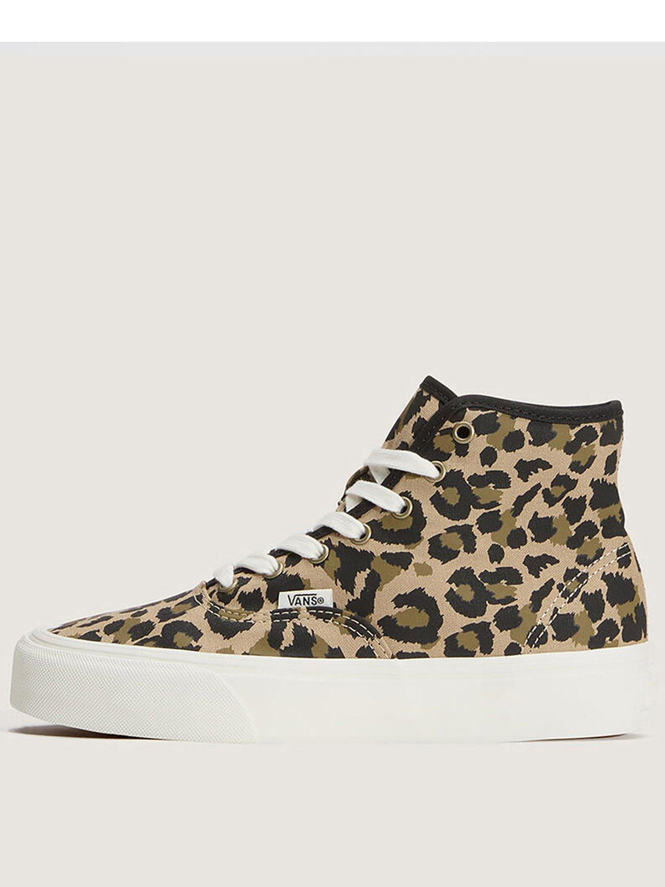 Vans Womens Authentic Hi 2.0 Trainer - Animal Print
