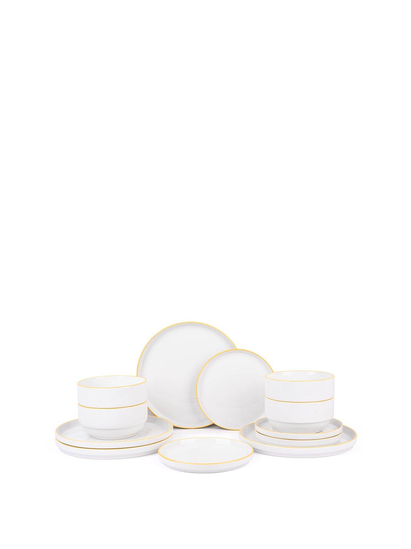  image of waterside-12pc-stacking-yellow-rim
