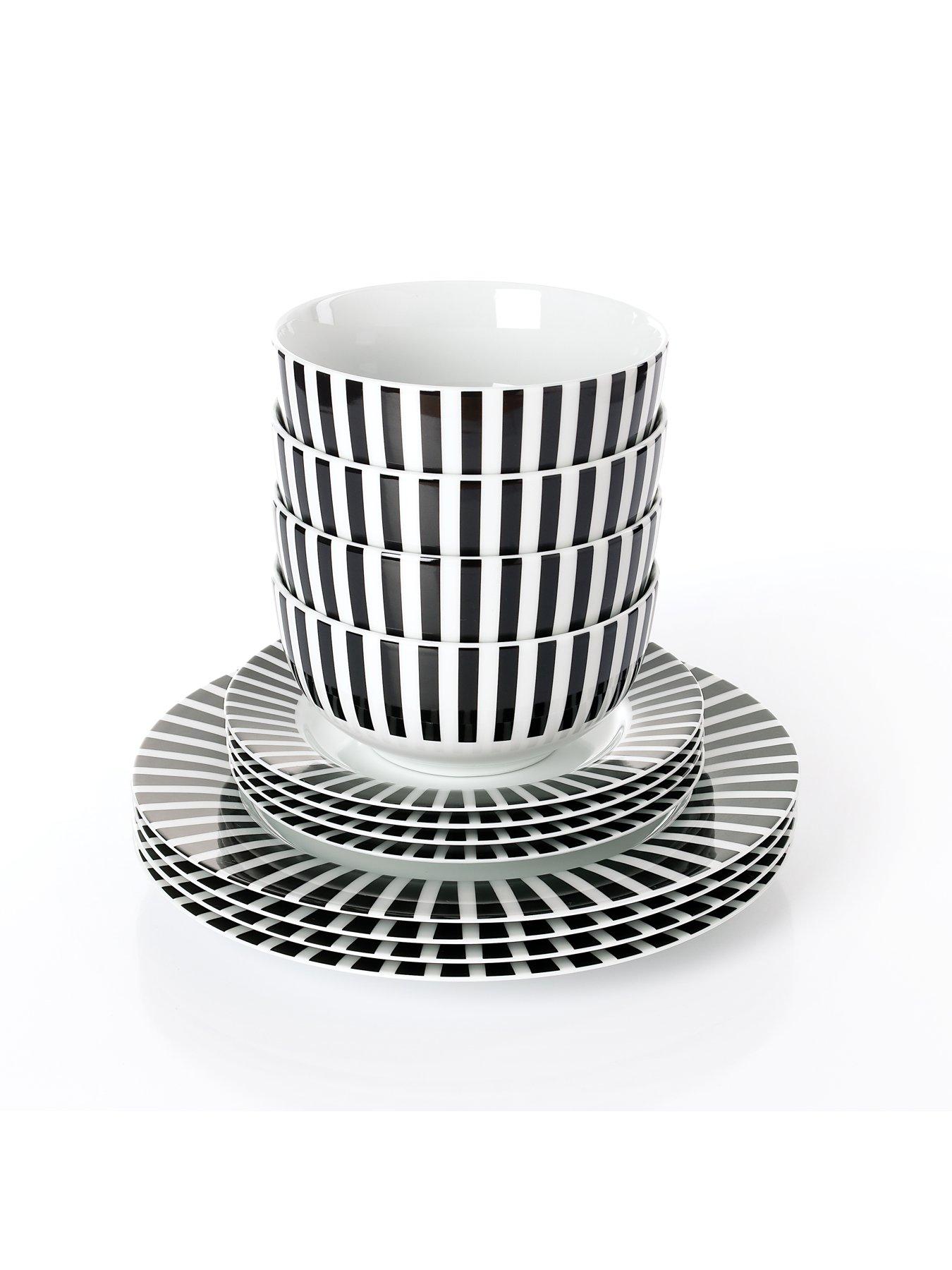  image of waterside-12pc-black-stripe