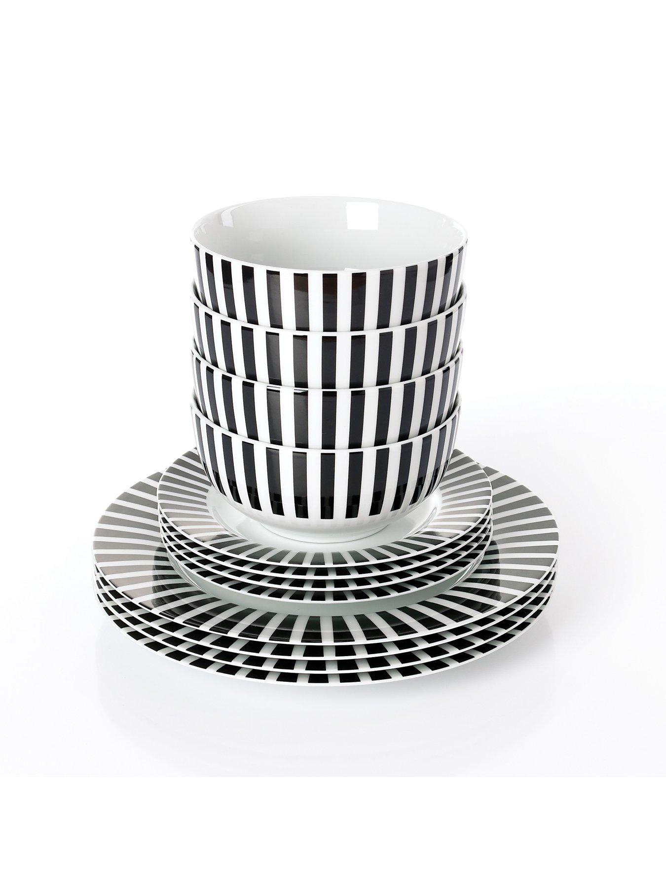  image of waterside-12pc-black-stripe