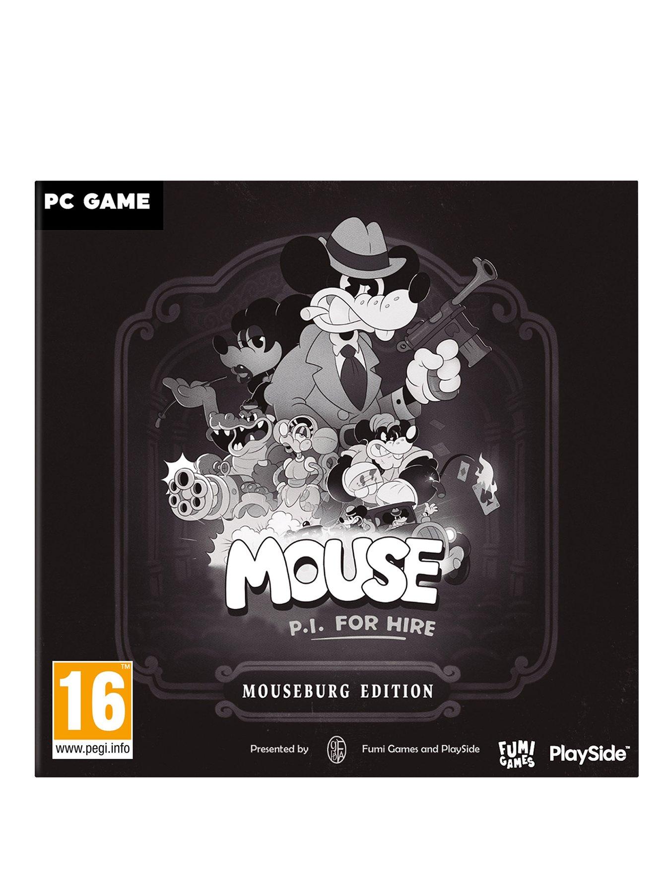 PC Games MOUSE: P.I. For Hire - Mouseburg Edition -PC