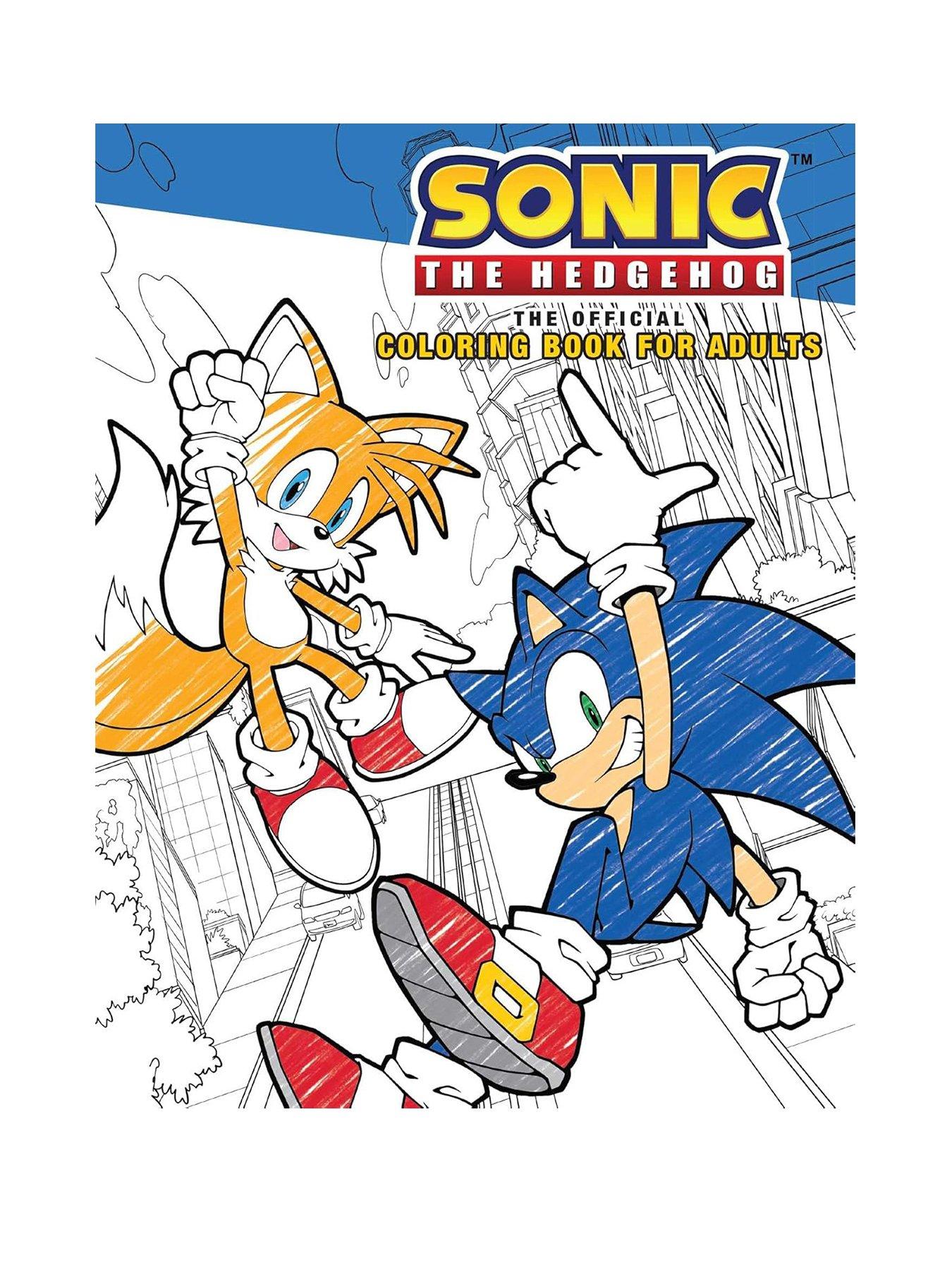 Image 1 of 3 of Sonic the Hedgehog The Official Coloring Book