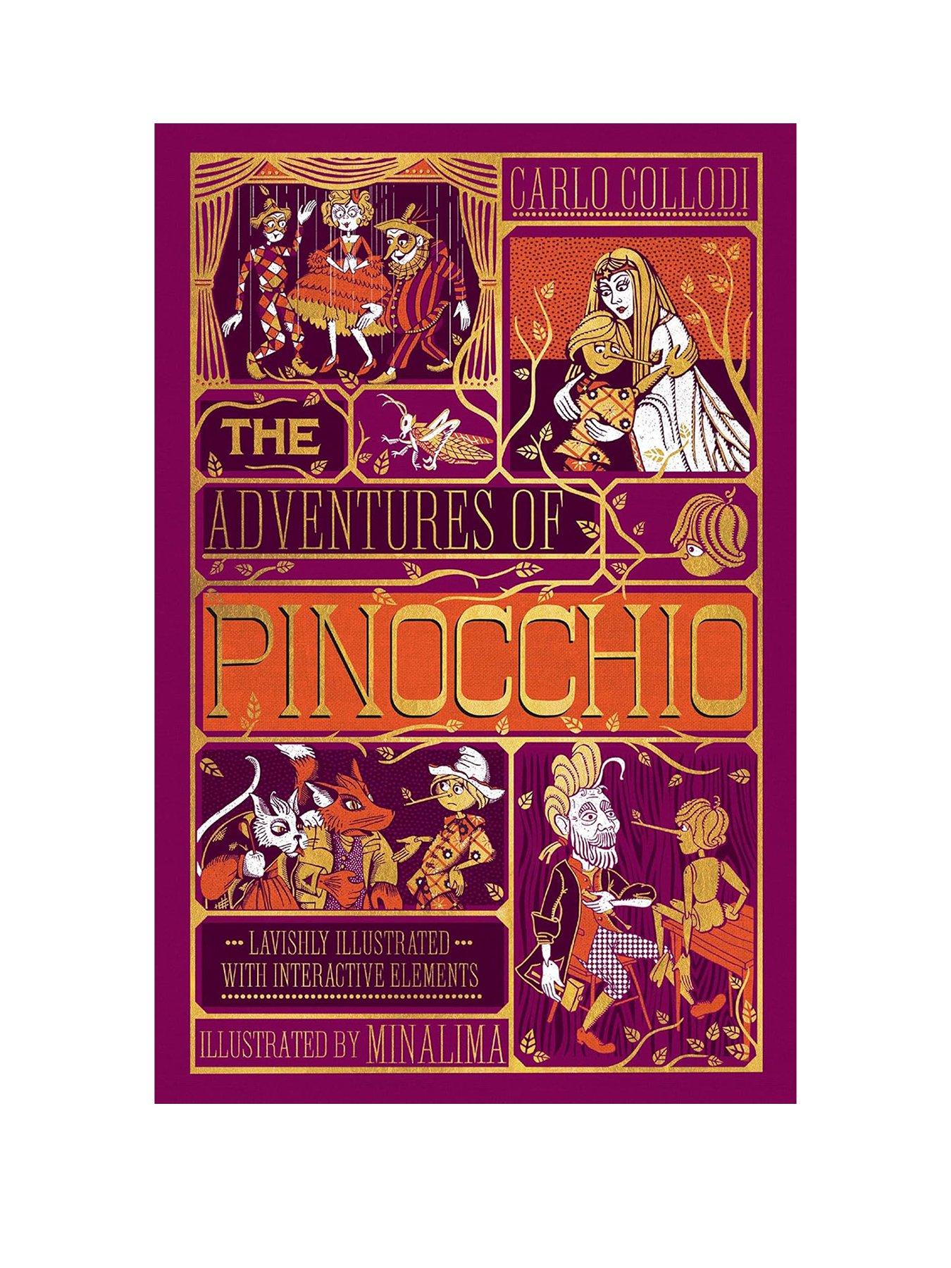 Disney The Adventures Of Pinocchio - Minalima Edition Book