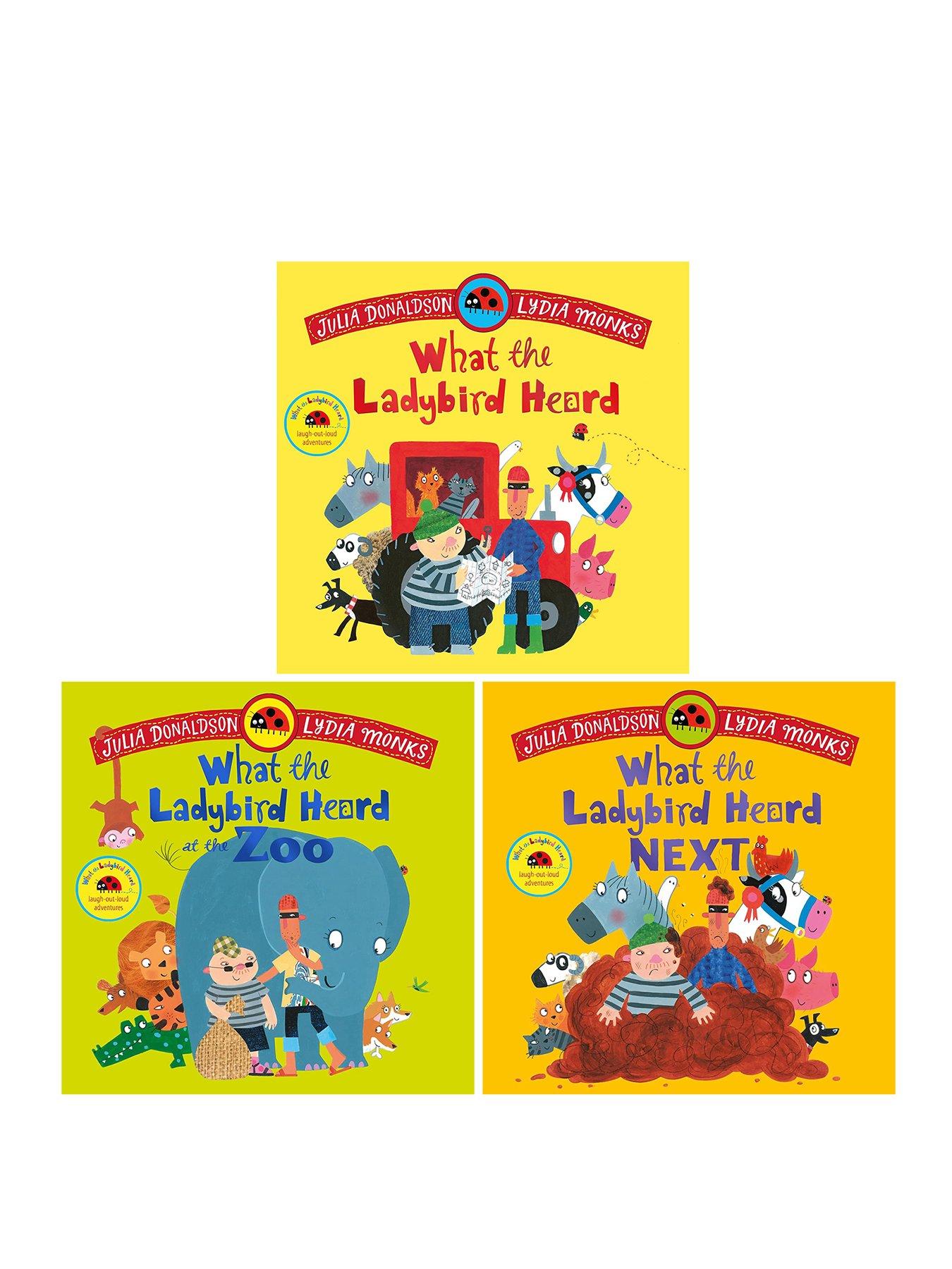 Julia Donaldson What the Ladybird Heard - 3 Book Julia Donaldson Bundle