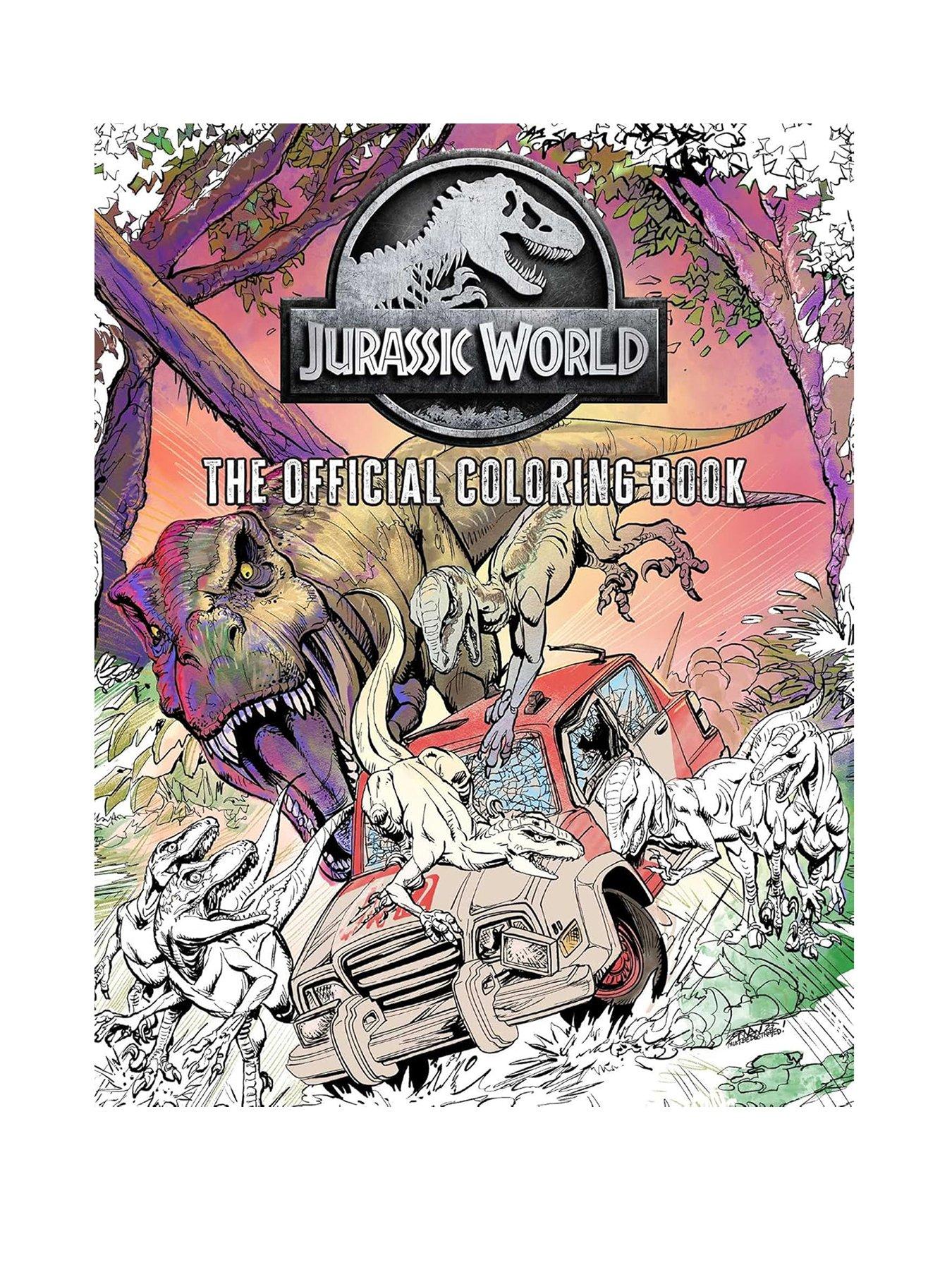 Image 1 of 4 of JURASSIC WORLD The Official Coloring Book