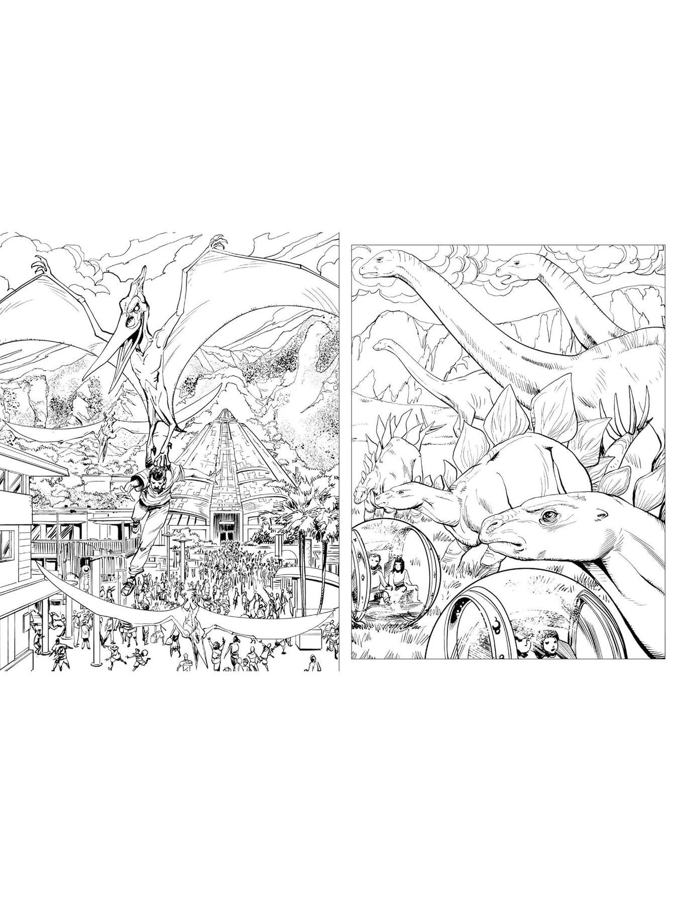 Image 2 of 4 of JURASSIC WORLD The Official Coloring Book