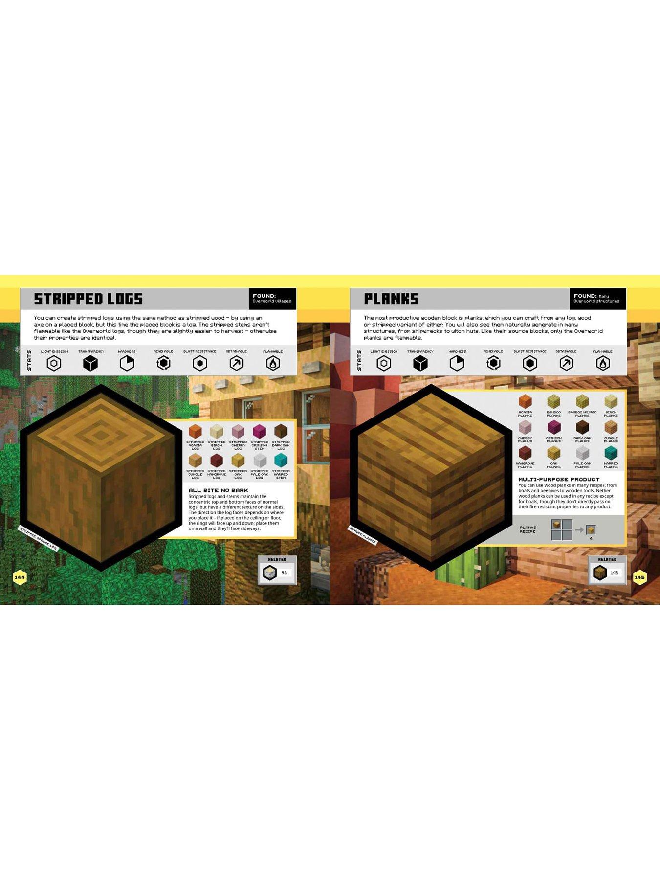 Minecraft Official Blocks Guide Book | Littlewoods