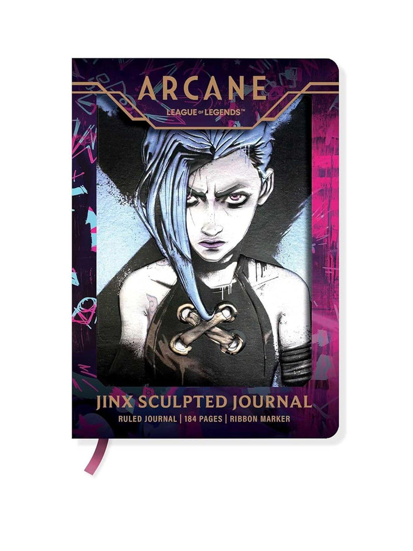 Arcane Sculpted Journal - Jinx