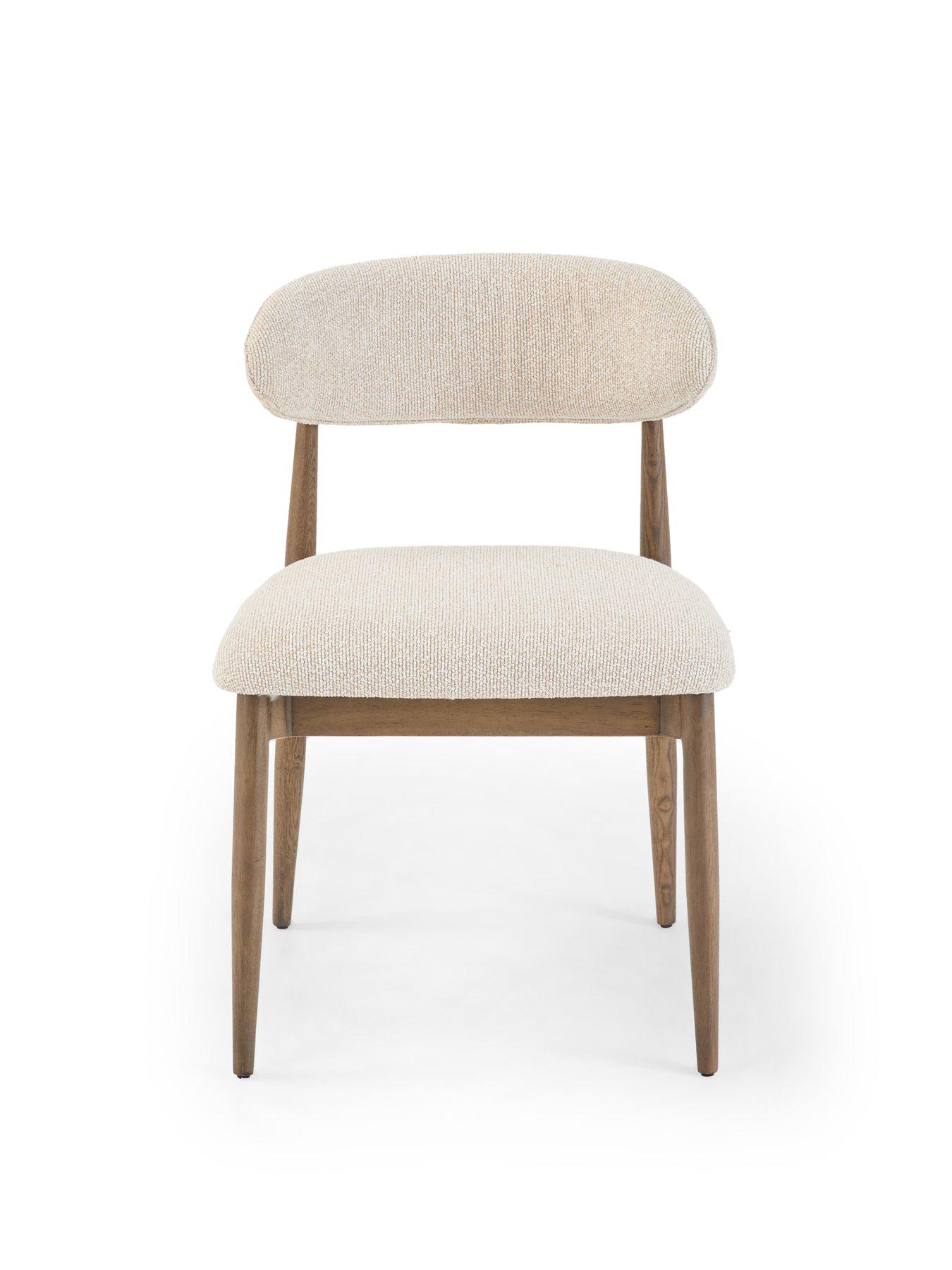 Image 3 of 7 of The Very Collection Lara Pair Of Dining Chairs - FSC&reg; Certified
