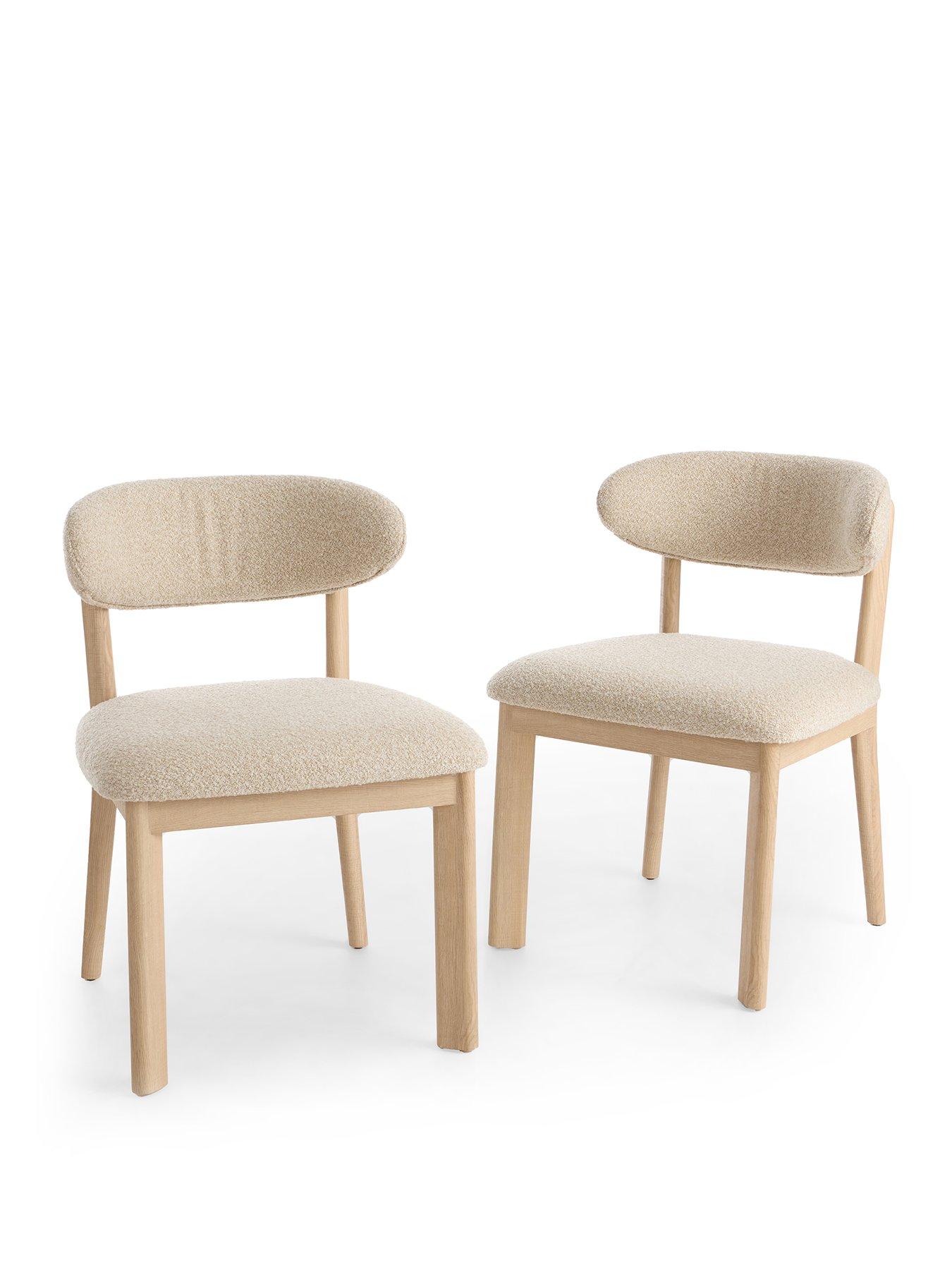 Image 2 of 7 of The Very Collection Hallie Pair Of Dining Chairs - FSC&reg; Certified