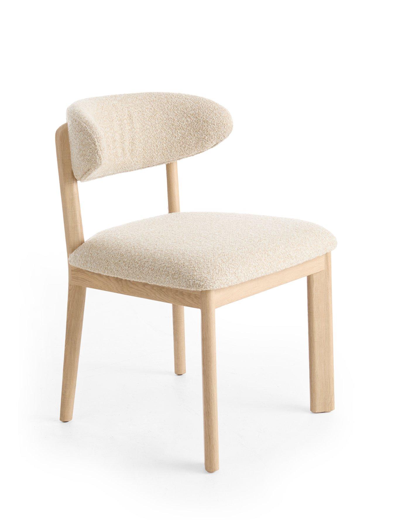 Image 3 of 7 of The Very Collection Hallie Pair Of Dining Chairs - FSC&reg; Certified