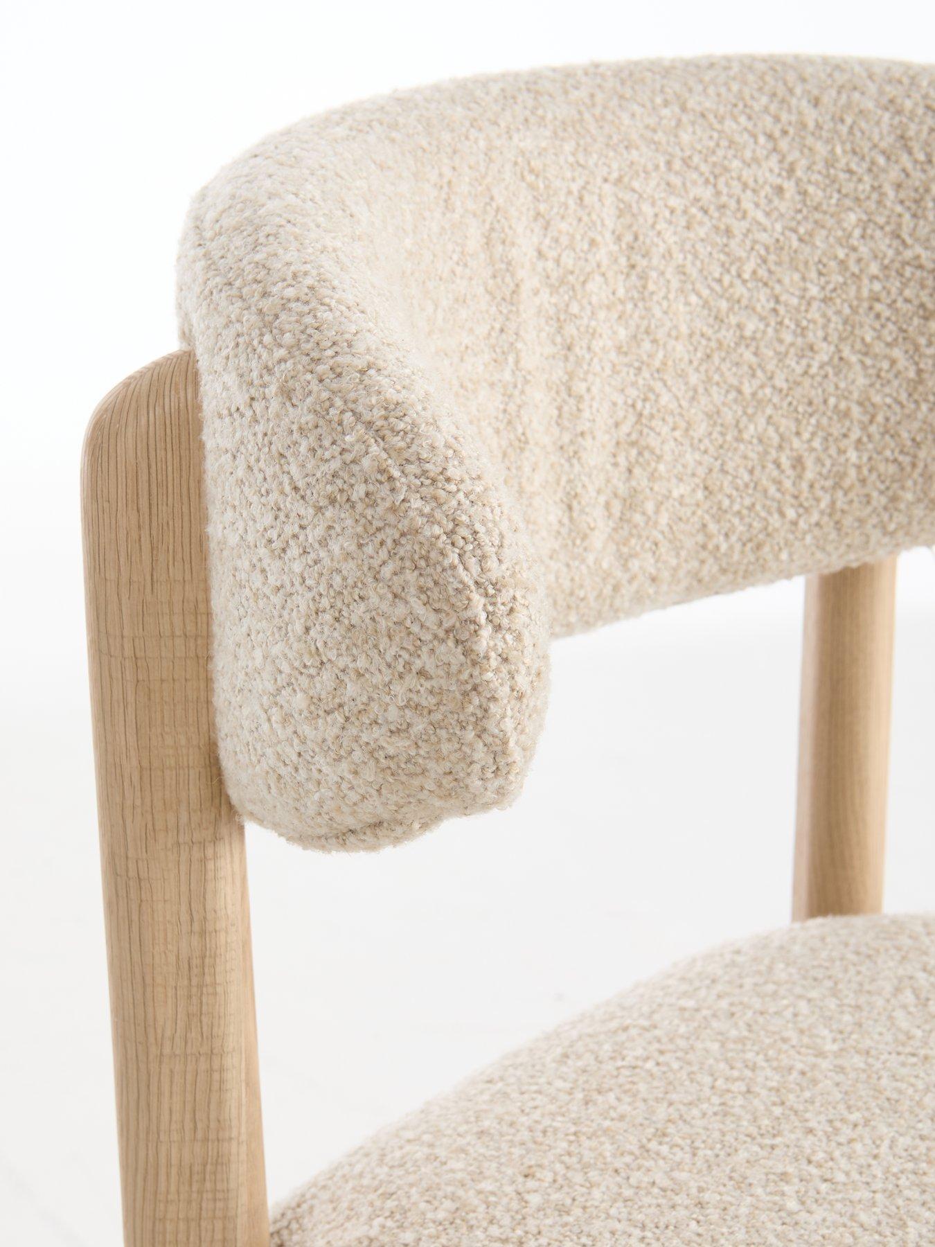 Image 6 of 7 of The Very Collection Hallie Pair Of Dining Chairs - FSC&reg; Certified