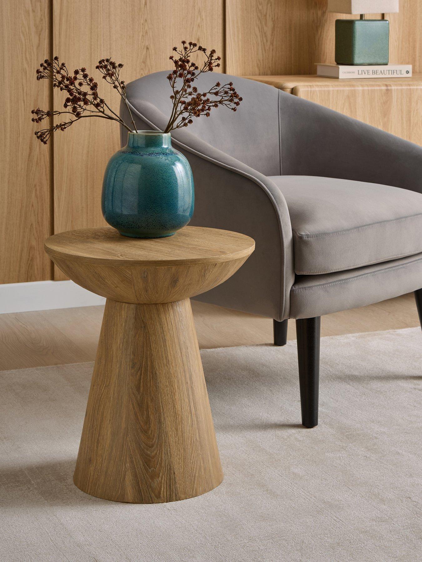 Image 1 of 7 of The Very Collection Drum Round&nbsp;Side Table - FSC&reg; Certified