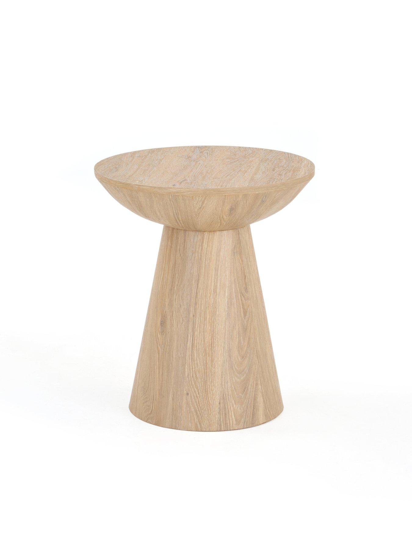 Image 3 of 7 of The Very Collection Drum Round&nbsp;Side Table - FSC&reg; Certified