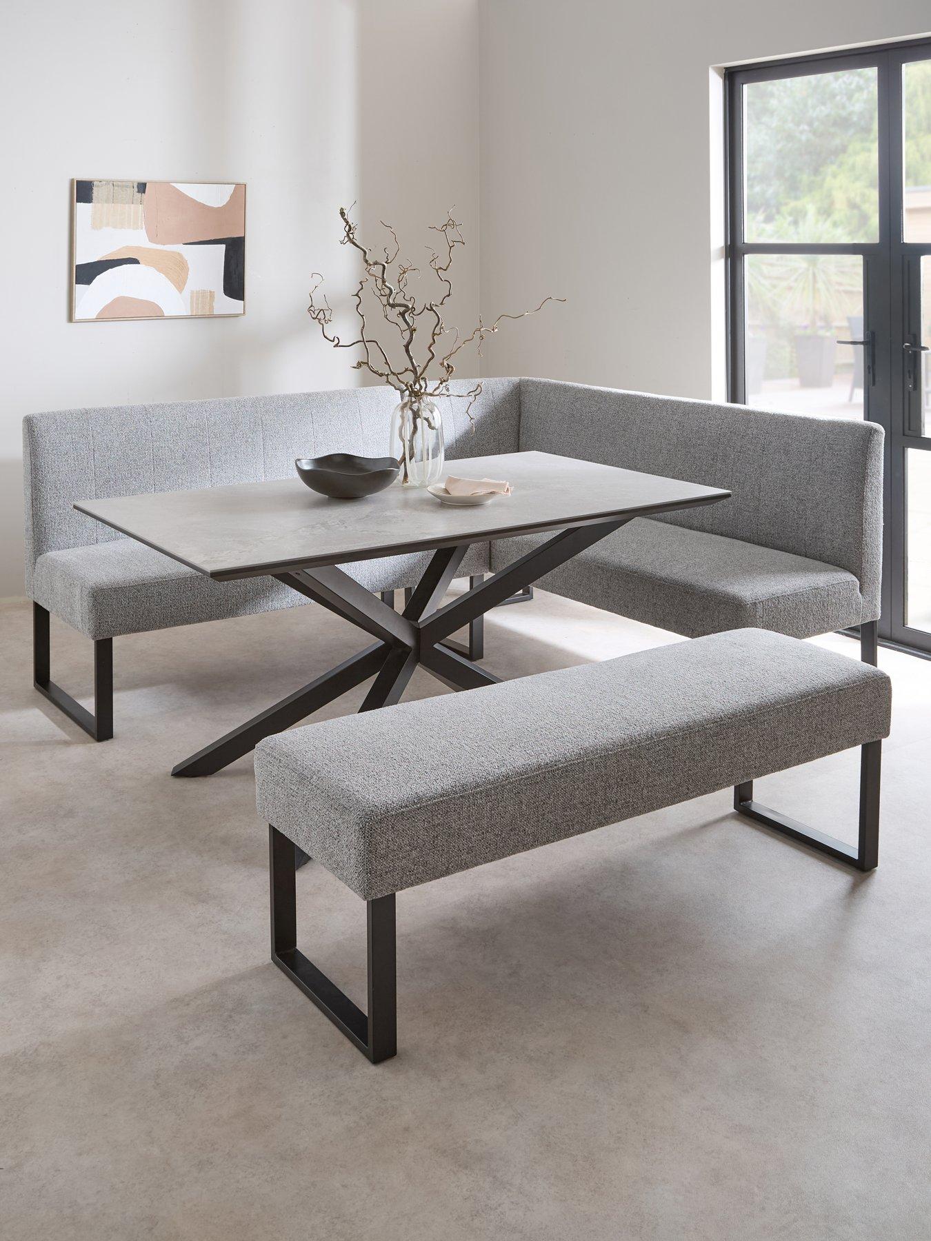 The Very Collection Valetta Dining Table  &  Bench Dining Set - FSC® Certified