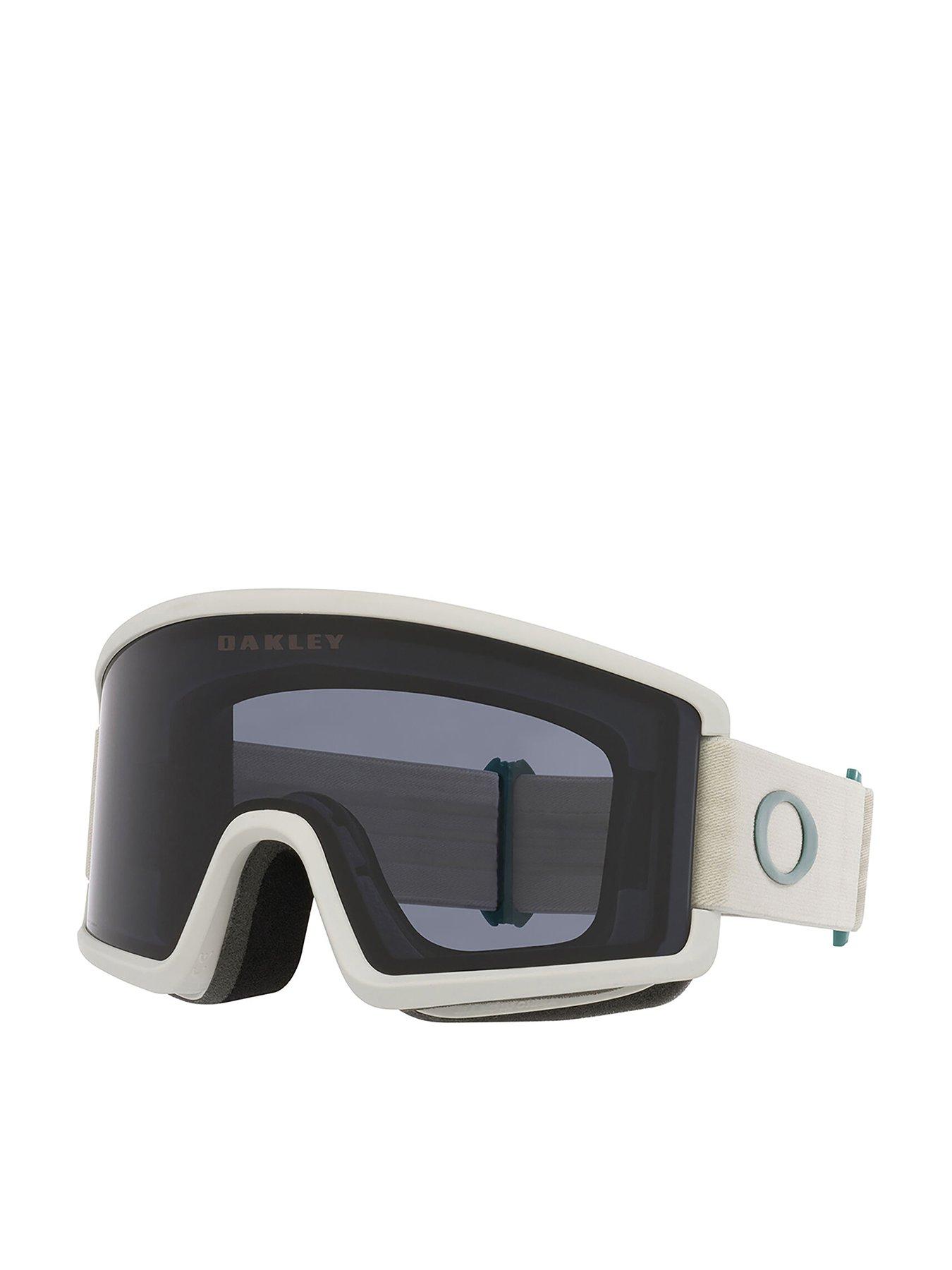 Image 1 of 4 of Oakley Mens Target Line M Wide Lens Adjustable Ski Goggles - Grey