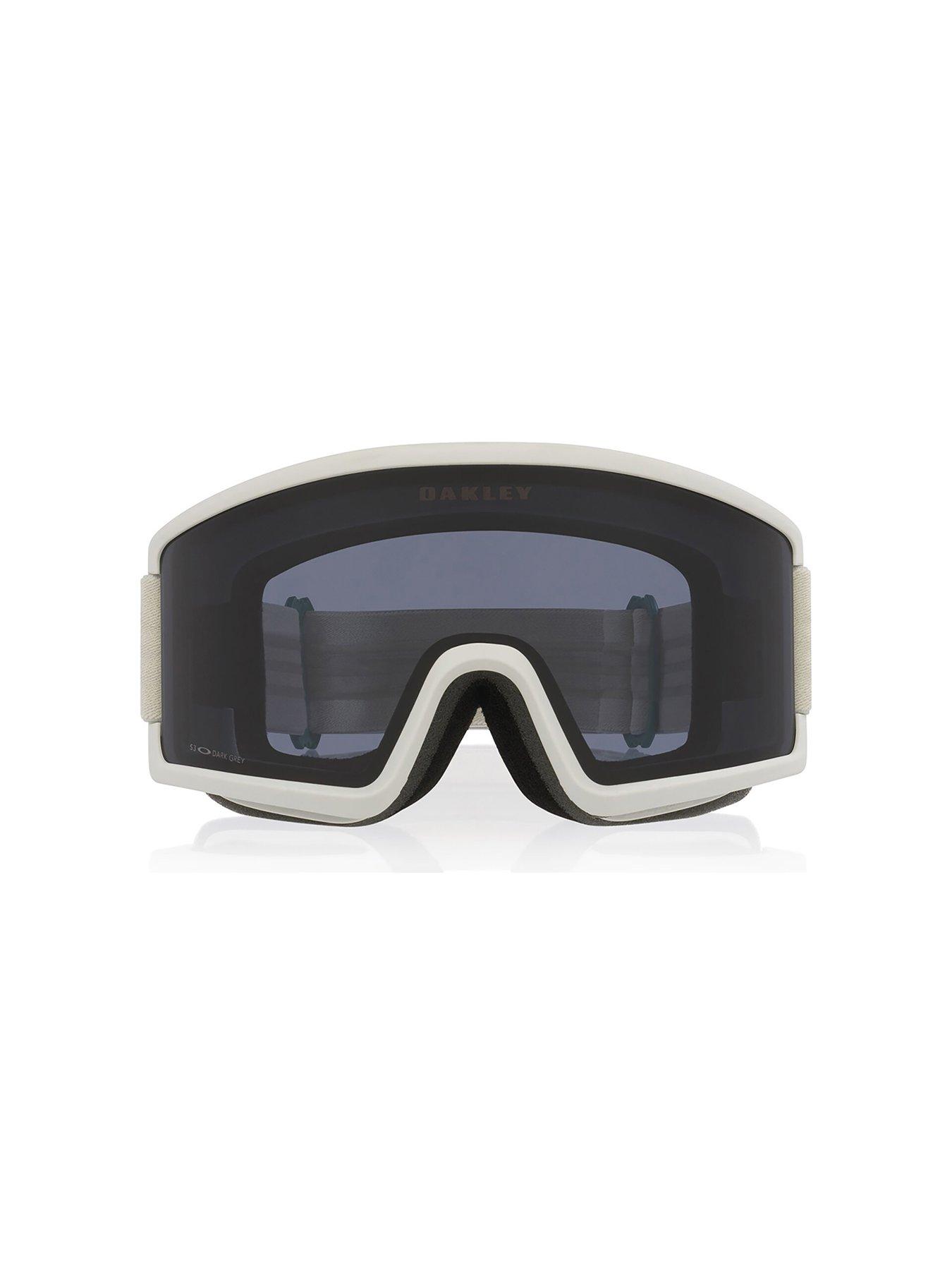 Image 2 of 4 of Oakley Mens Target Line M Wide Lens Adjustable Ski Goggles - Grey