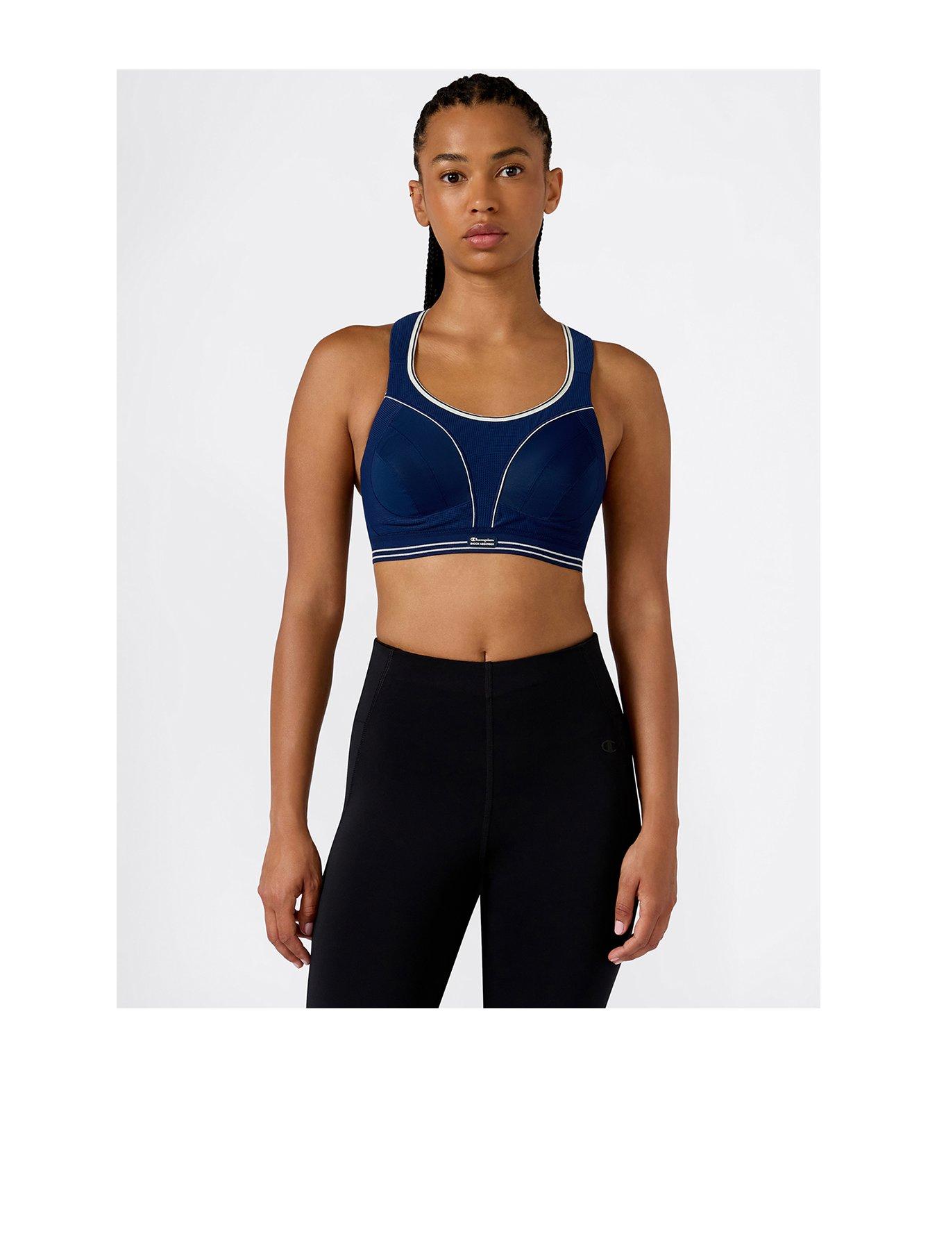 Shock Absorber Womens Running Ultimate Run Bra - Blue
