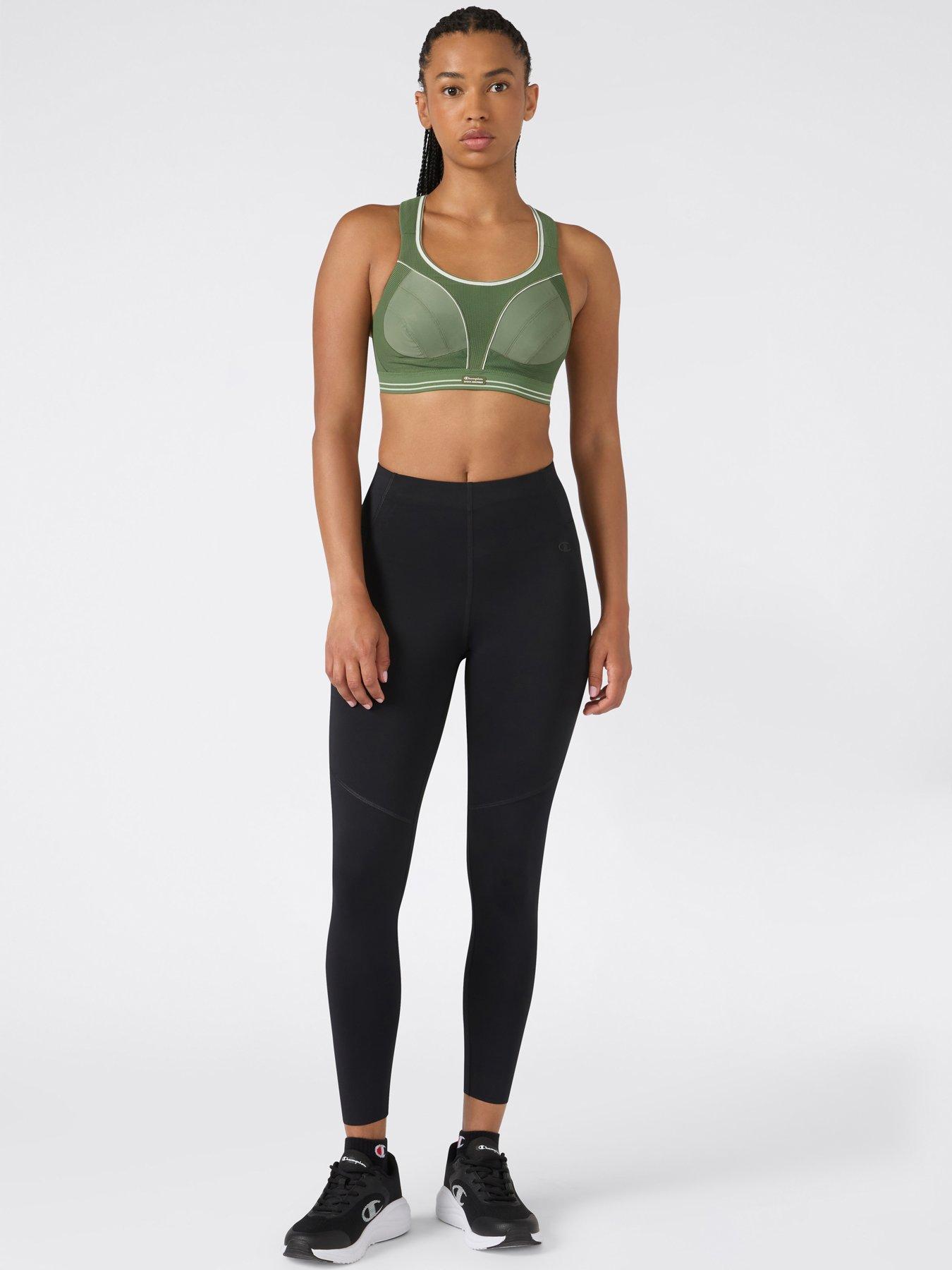 Image 3 of 4 of Shock Absorber Womens Running Ultimate Run Bra - Green