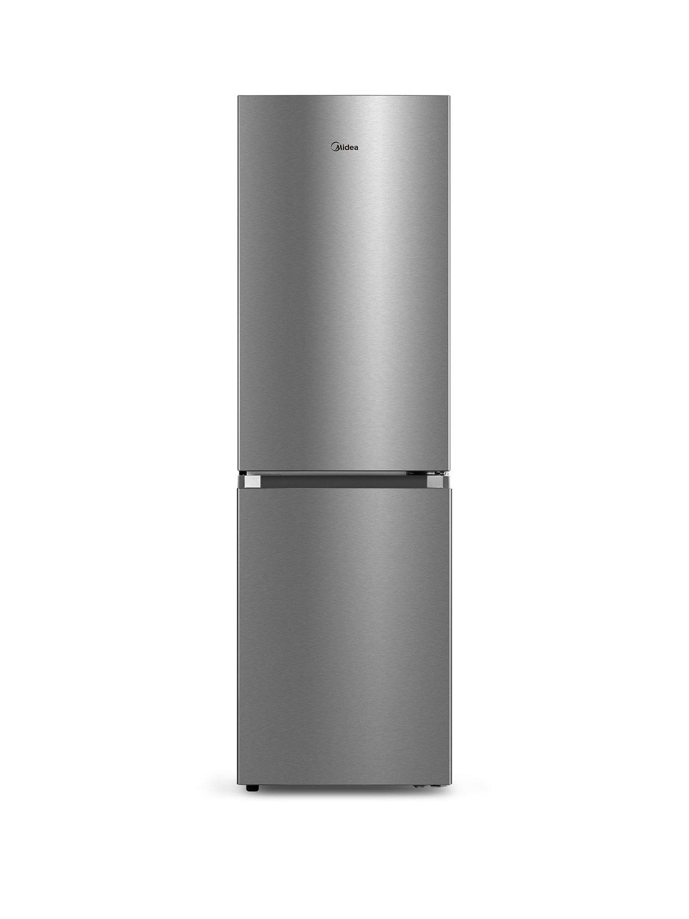 Midea MDRB379FGD02 Super Cool Technology 55cm Fridge Freezer Silver