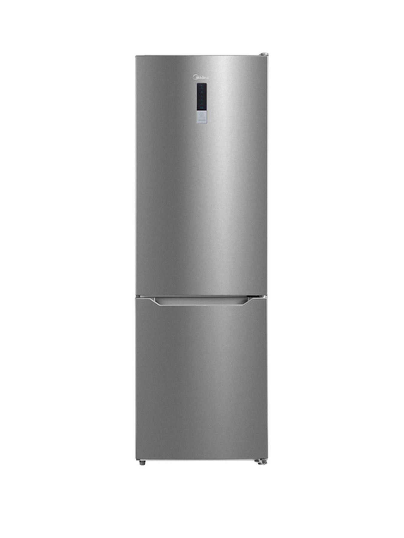 Midea MDRB424FGD02O Super Cool Technology 60cm Fridge Freezer Silver