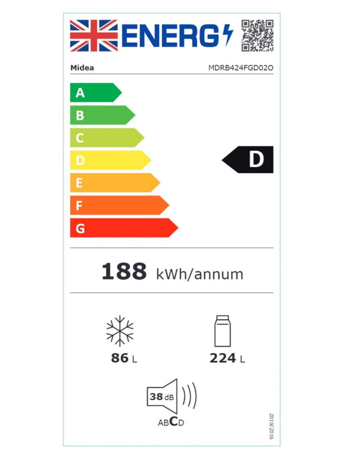 Image 7 of 7 of Midea MDRB424FGD02O 60cm Combi Silver