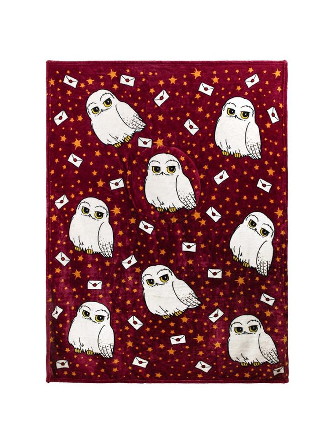 Image 2 of 4 of Harry Potter Hedwig Cushion Blanket
