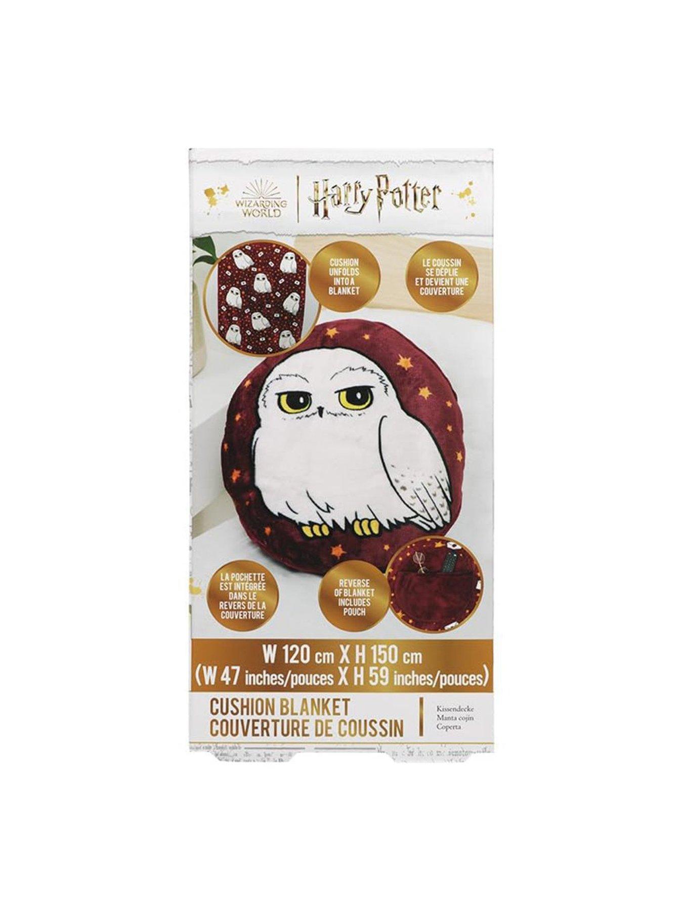 Image 4 of 4 of Harry Potter Hedwig Cushion Blanket