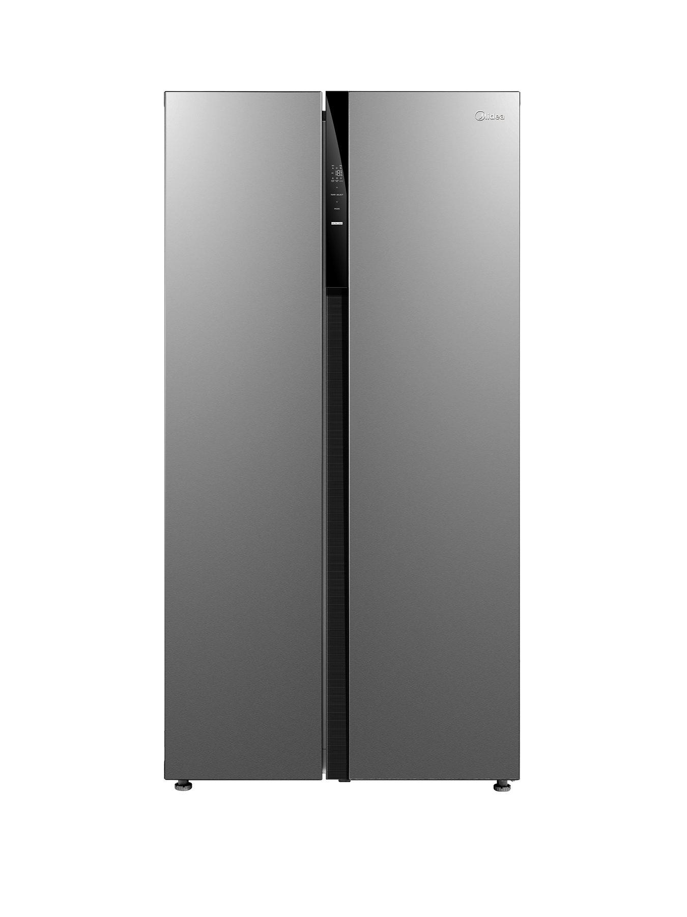 Midea MDRS710FGE02 Super Cool Technology American Style Fridge Freezer Silver