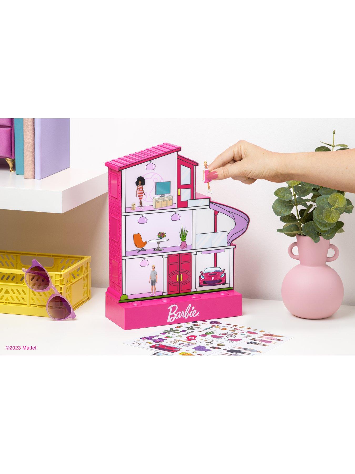 Image 3 of 4 of Barbie Dreamhouse Light With Stickers