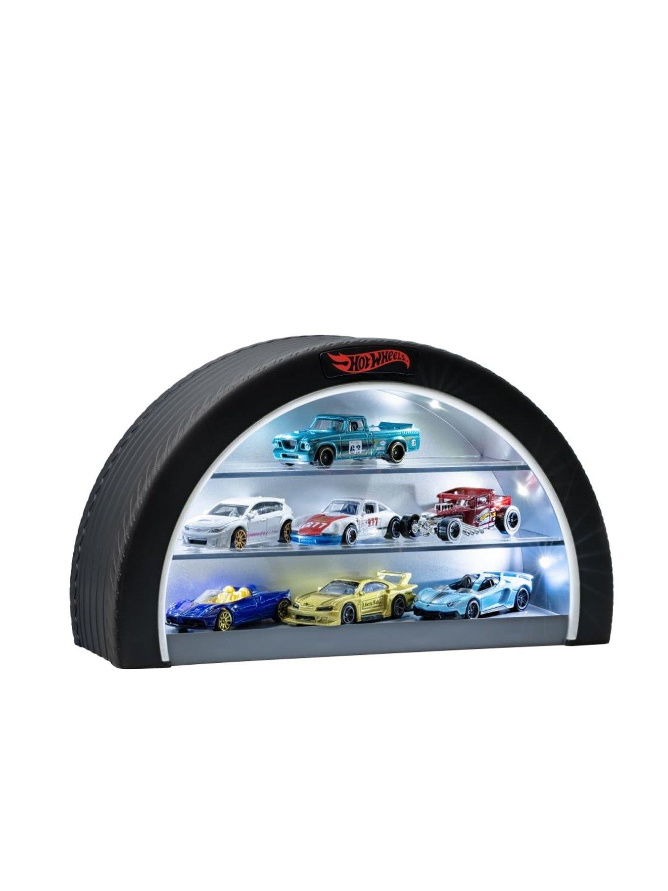 Hot Wheels Toy Car Display Case Light