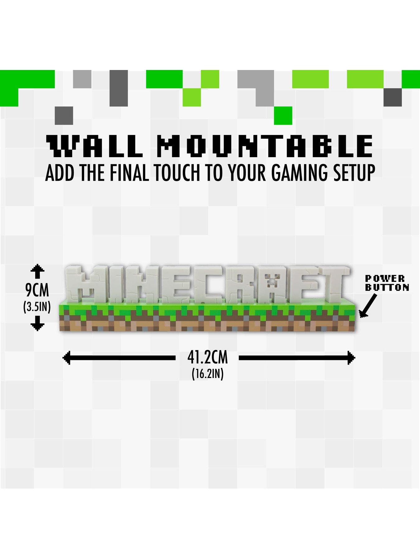 Image 2 of 2 of Minecraft Minecraft Logo Light