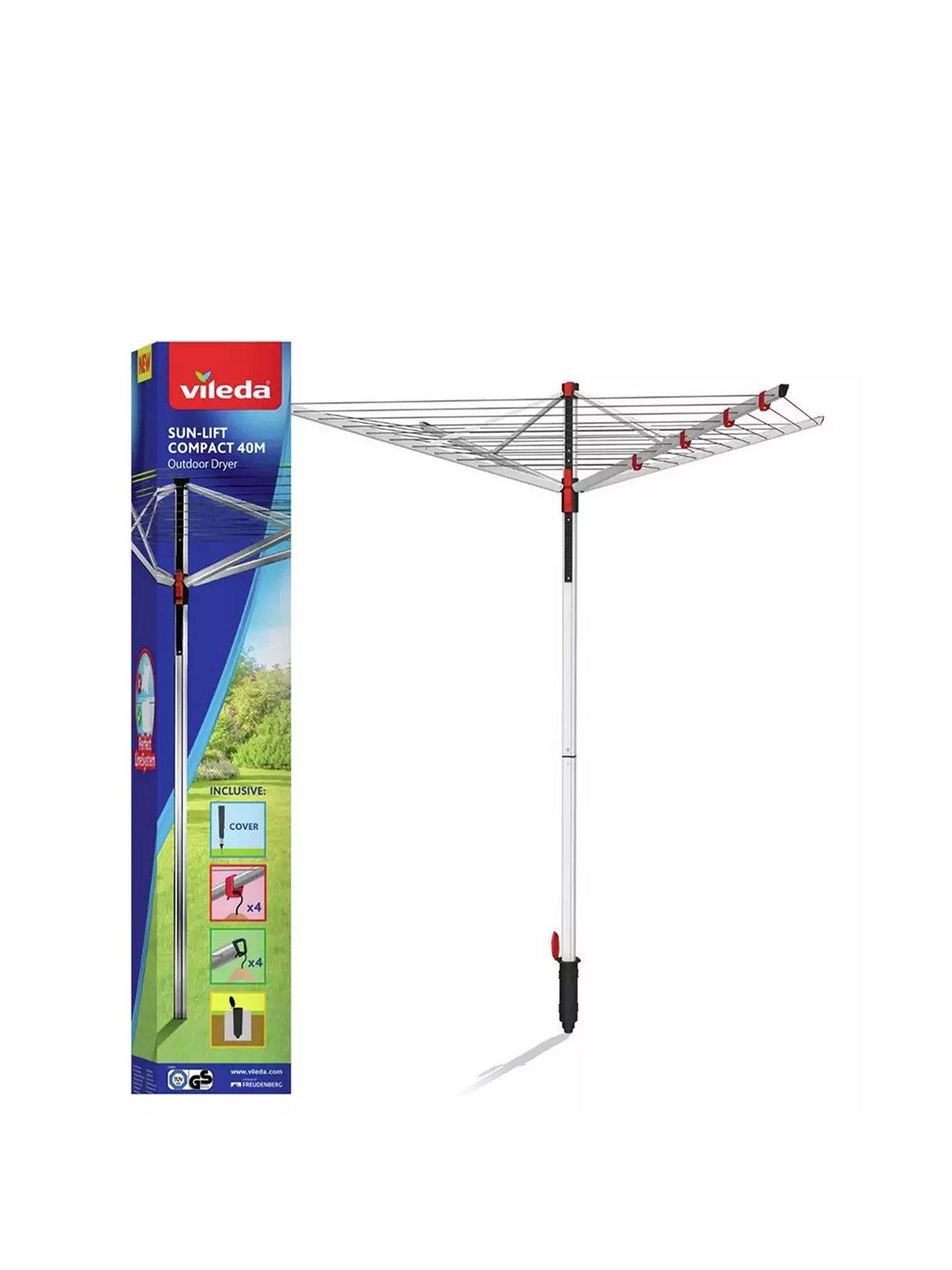 Vileda Sun-lift 4 Arm 40m Compact Rotary Airer