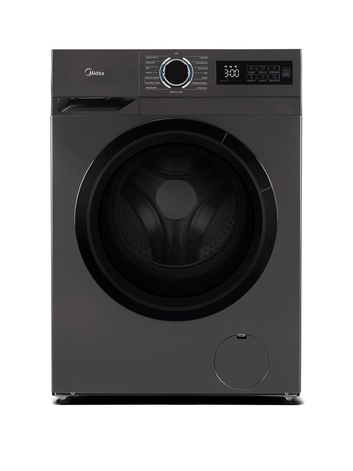 Midea Midea MF110W100BA10/T 10kg Washing Machine Graphite